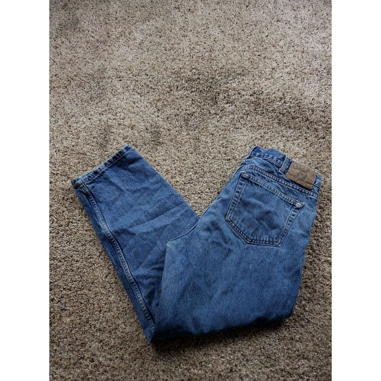 Gap VINTAGE Gap Jeans Mens 36x26 Easy Fit Classic 5 Pocket Straight Leg 90s Denim Size US 36 / EU 52 - 2 Thumbnail