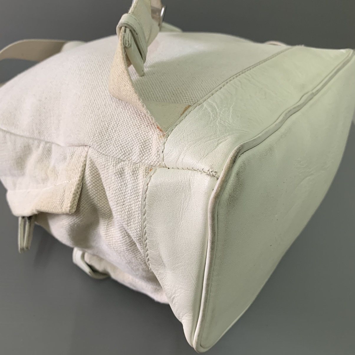Balenciaga Balenciaga Canvas Backpack Bag Size ONE SIZE - 16 Thumbnail