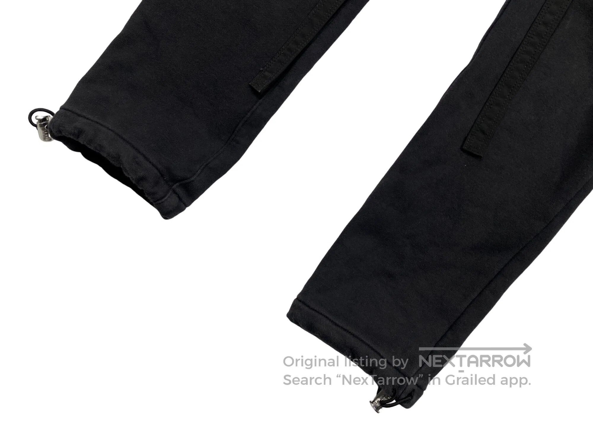 Fear of God FEAR OF GOD size S Main Line Ribbon Black Sweatpants Size US 27 - 4 Thumbnail