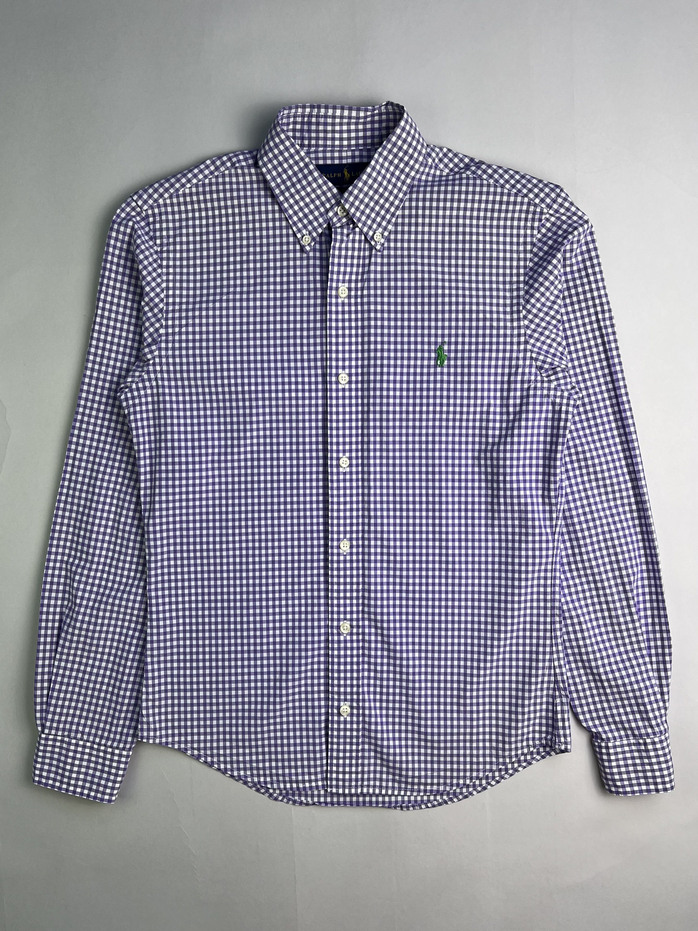 Ralph Lauren Ralph Lauren Cotton Checked Shirt White Pink Small Size US S / EU 44-46 / 1 - 1 Thumbnail