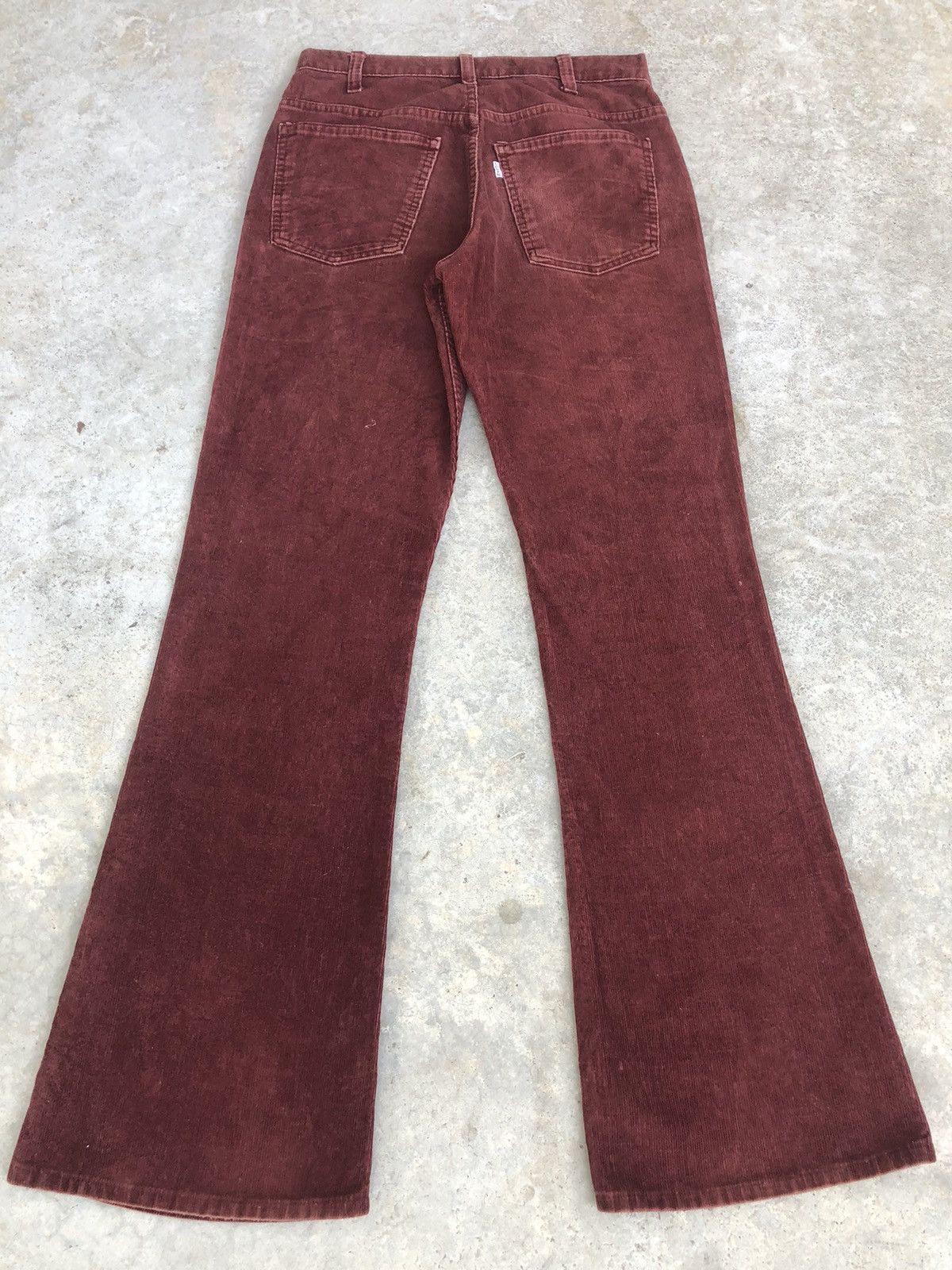 Vintage Vintage 70’s Levi’s Corduroy Pants Flared Jeans 646 Size US 30 / EU 46 - 2 Thumbnail