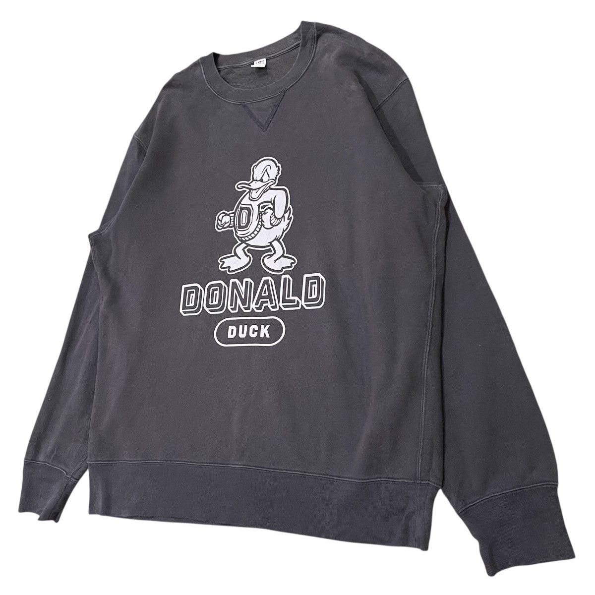 Disney Uniqlo Disney Donald Duck Black Charcoal Grey Size US XL / EU 56 / 4 - 2 Thumbnail