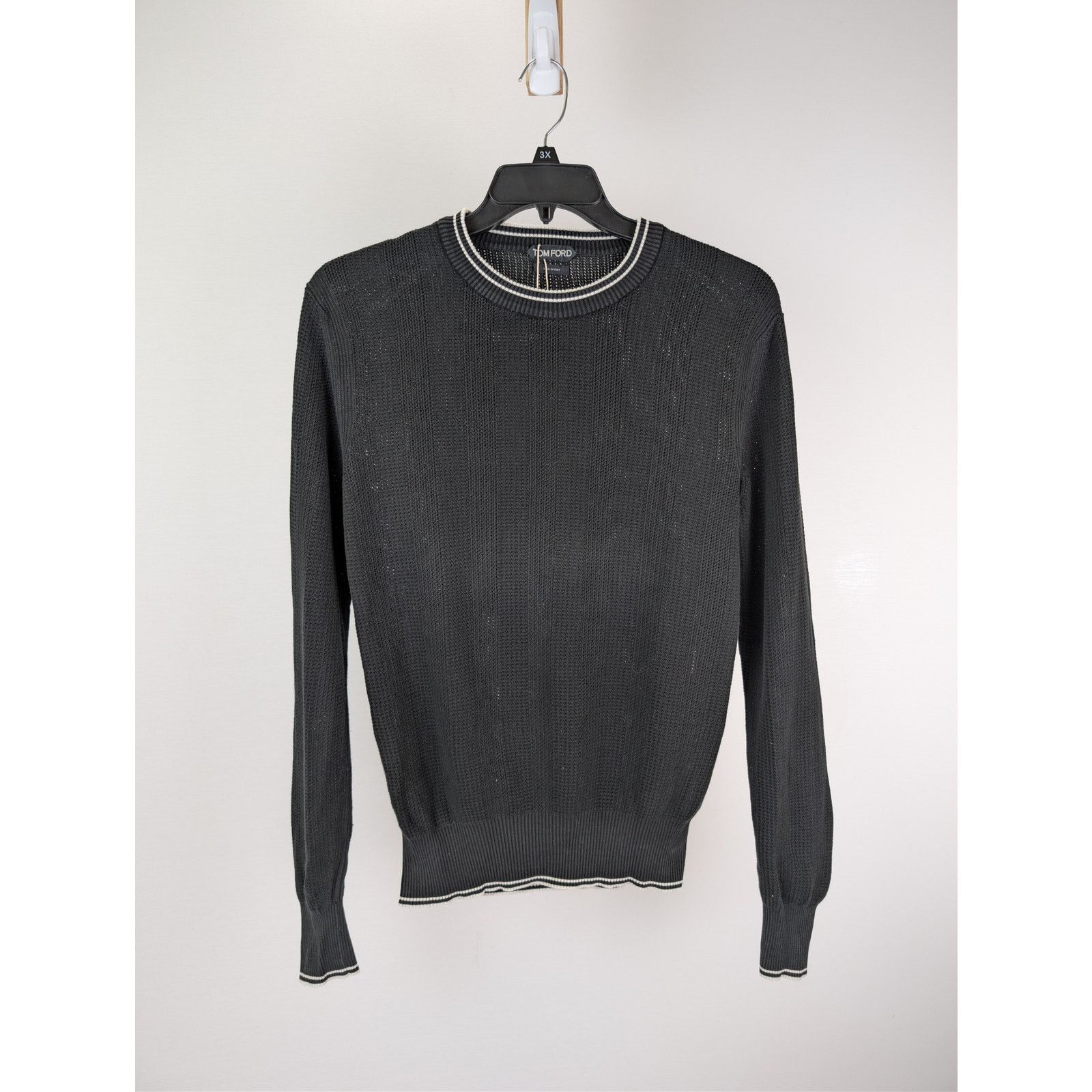 Tom Ford o1rshd1 CC20 Sweatshirt in Black Size US M / EU 48-50 / 2 - 8 Thumbnail
