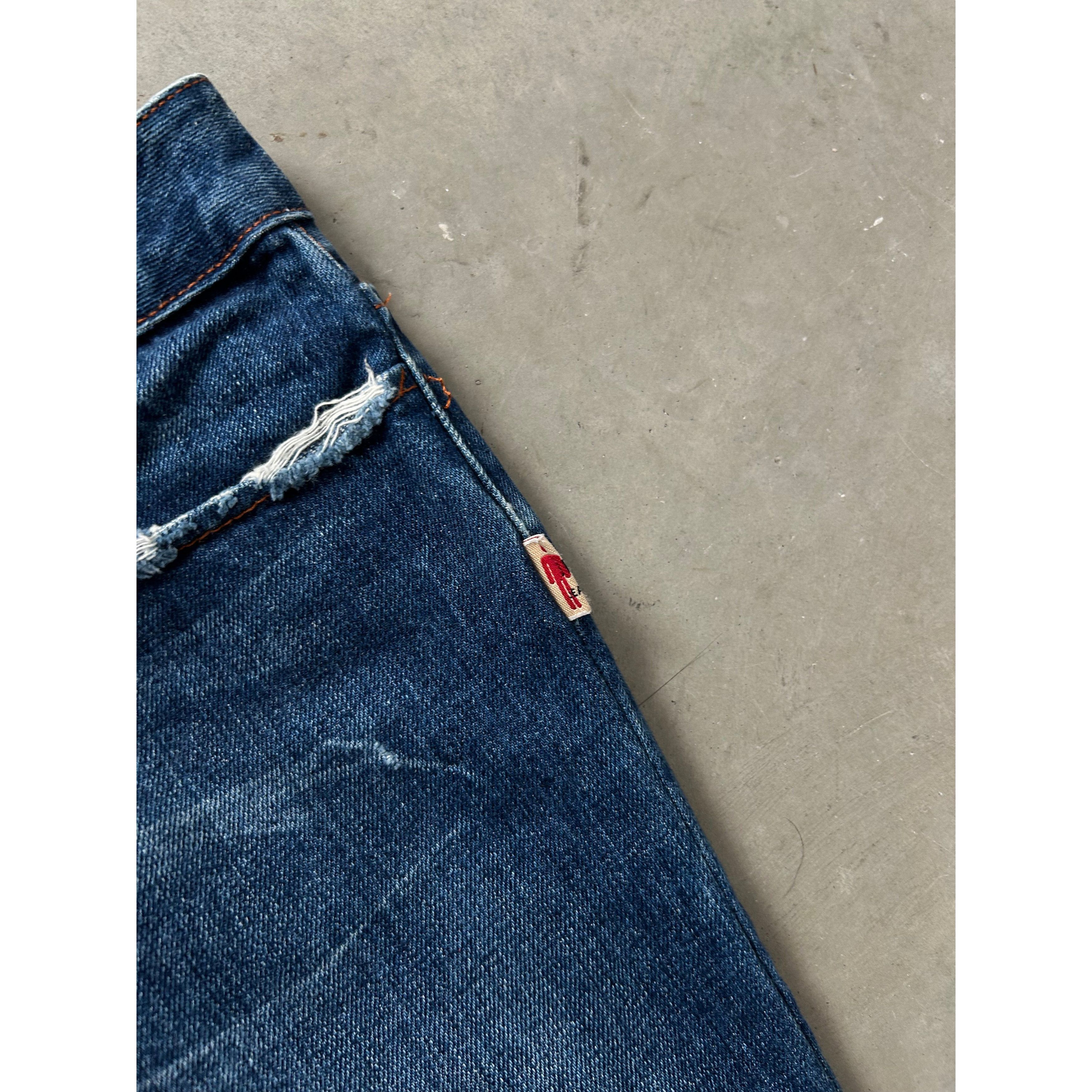 Jean Paul Gaultier Jean Paul Gaultier Blue Classic Denim Jeans Size US 30 / EU 46 - 6 Thumbnail