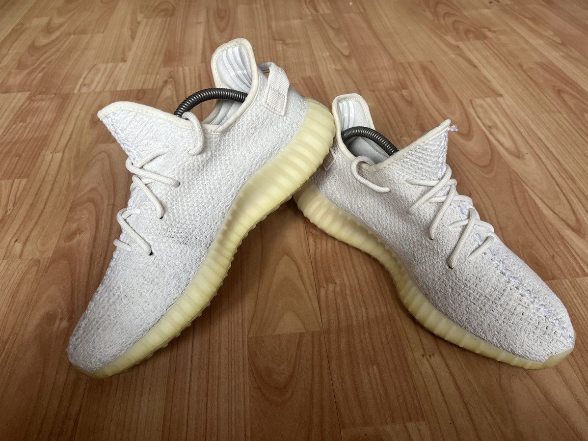 Yeezy Adidas Yeezy Boost 350 V2 Cream Size US 9.5 / EU 42-43 - 5 Thumbnail