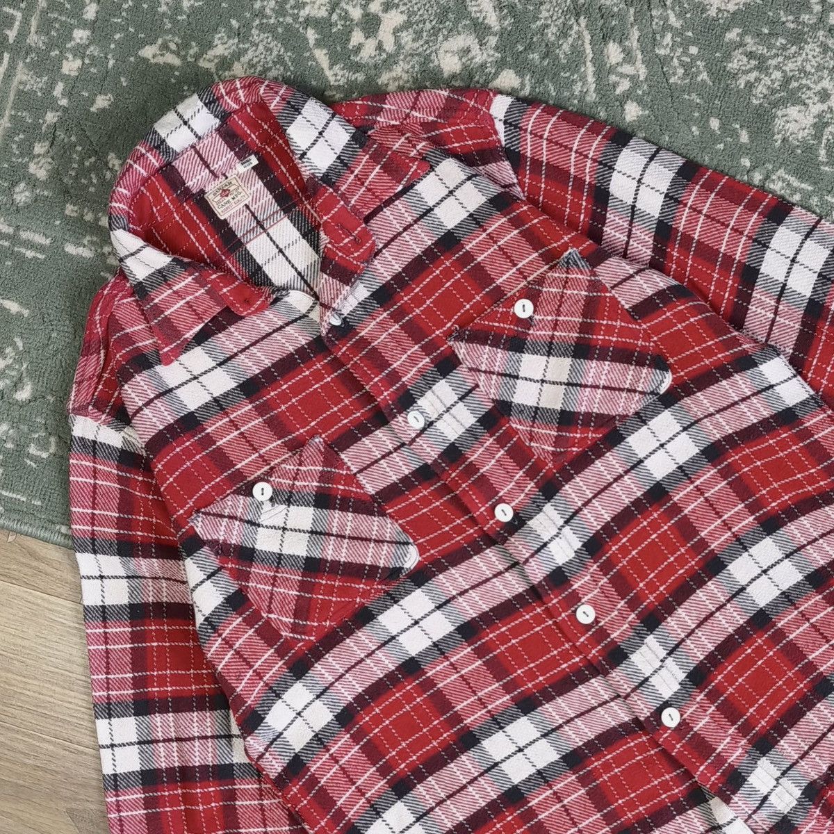 Japanese Brand × Sugar Cane Sugar cane Flannel shirt Size US S / EU 44-46 / 1 - 3 Thumbnail