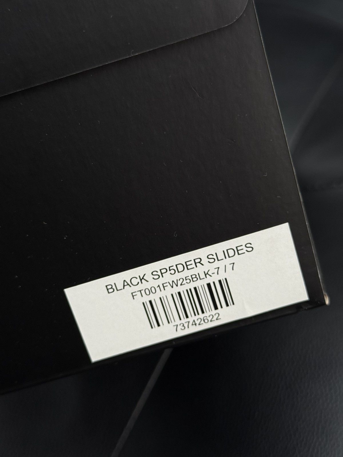 Sp5der Sp5der Slides Slip On Black Size 7 (Brand New) Size US 7 / EU 40 - 9 Thumbnail