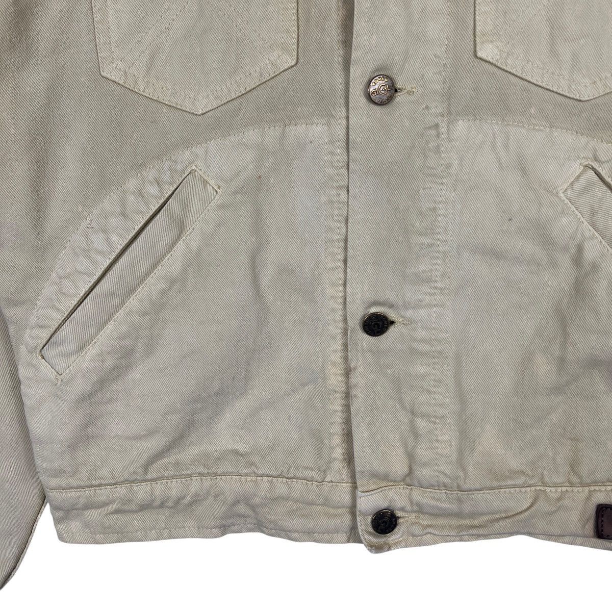 Romeo Gigli RARE VINTAGE ROMEO GIGLI DENIM TRUCKER JACKET MADE IN ITALY Size US M / EU 48-50 / 2 - 8 Thumbnail