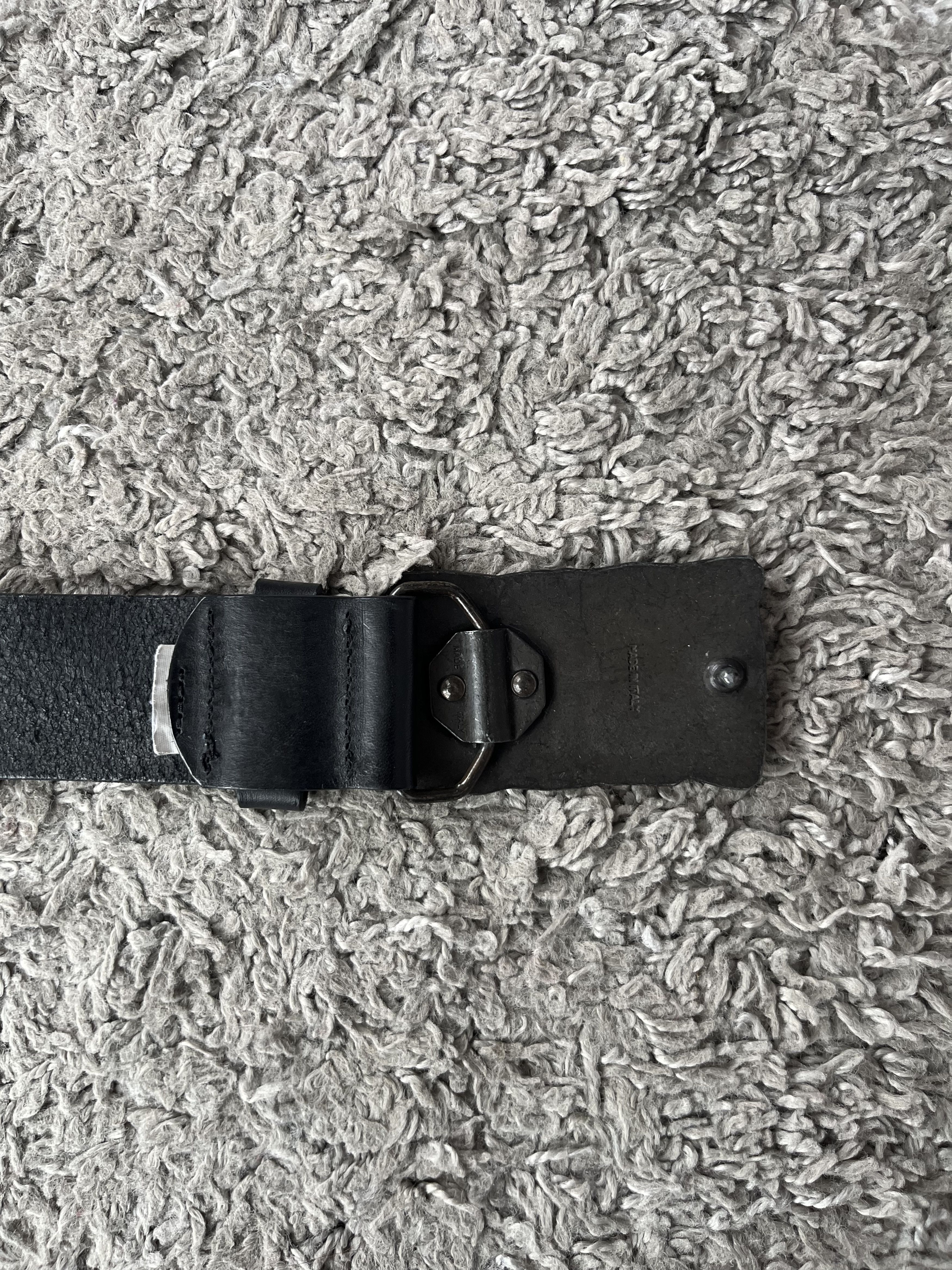 Levi's LEVI’S Vintage Leather Belt With Two Horses Buckle Size 34 - 4 Thumbnail