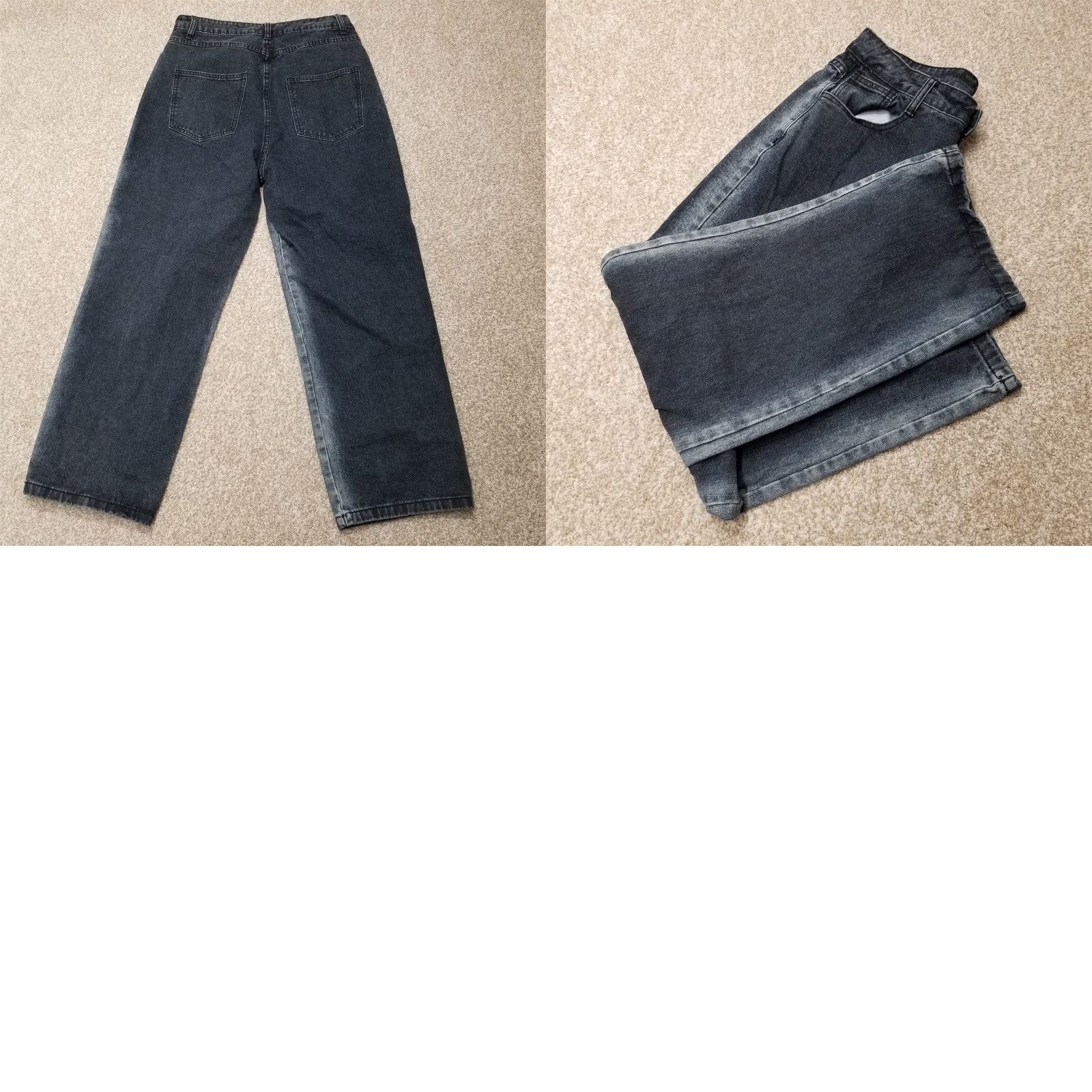 Vintage Dazy Jeans Womens XL Blue Denim Stretch High Rise Petite Seam Fade Wash Casual Size 40" / US 18 - 8 Thumbnail