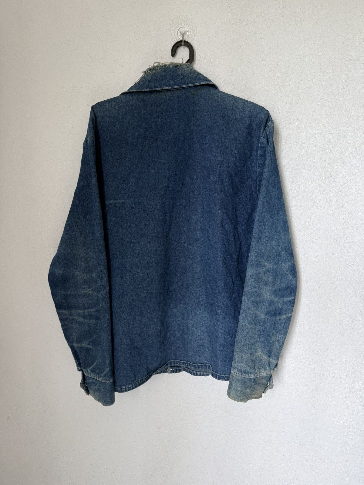 Pointer Vintage Pointer Distress Chore Jacket Denim Workwear Style Size US M / EU 48-50 / 2 - 5 Thumbnail