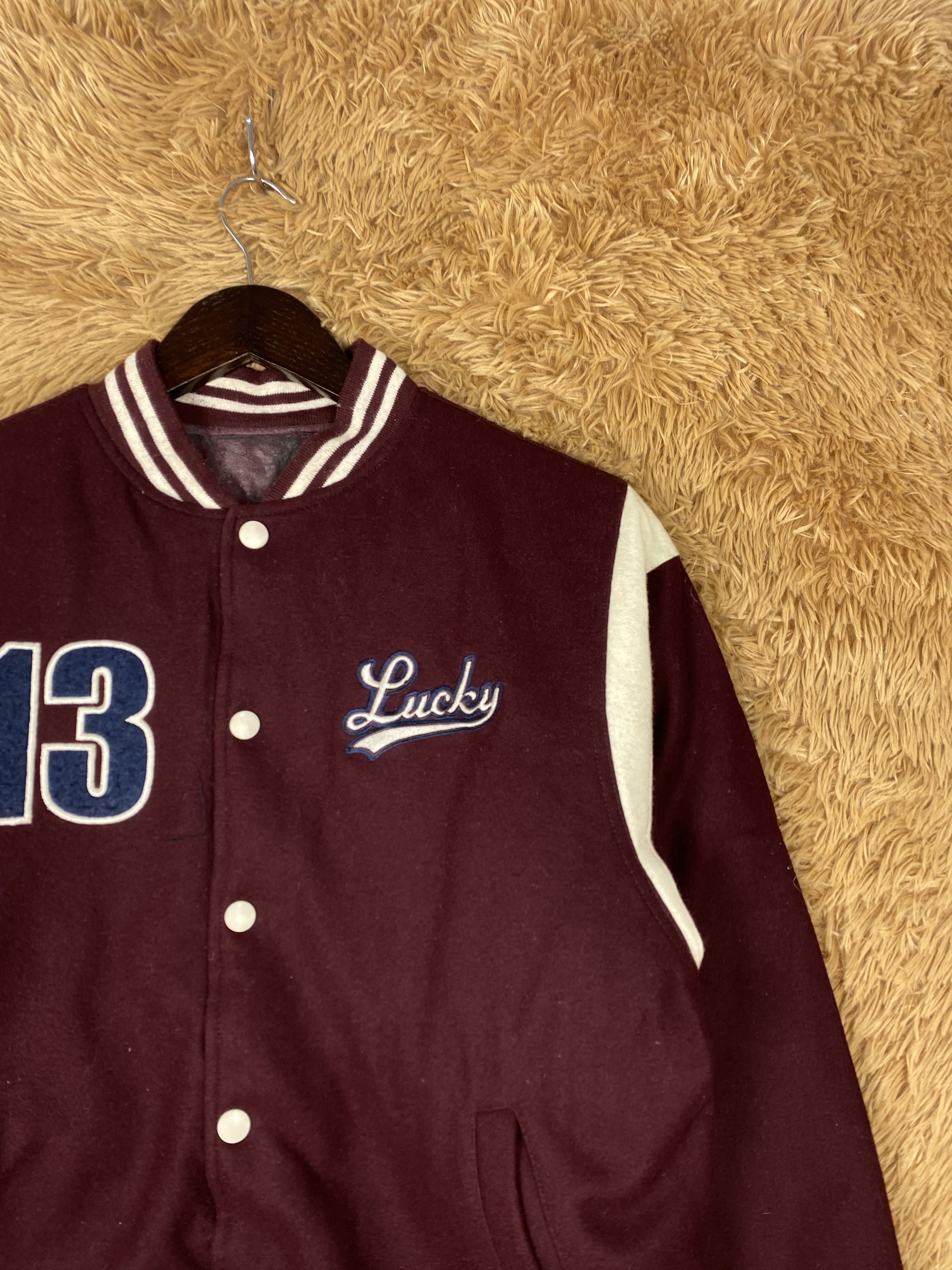Lucky Brand Vintage Lucky Brand Varsity Jacket DJ0401 Size US S / EU 44-46 / 1 - 3 Thumbnail