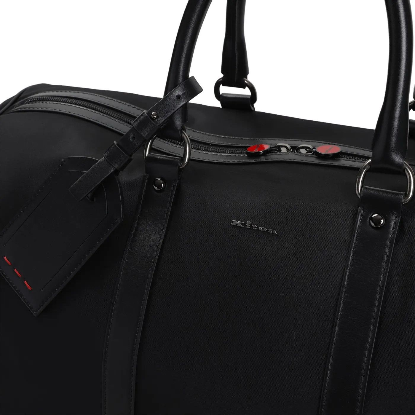 Kiton KITON Black Duffle Bag New & Authentic Size ONE SIZE - 3 Thumbnail