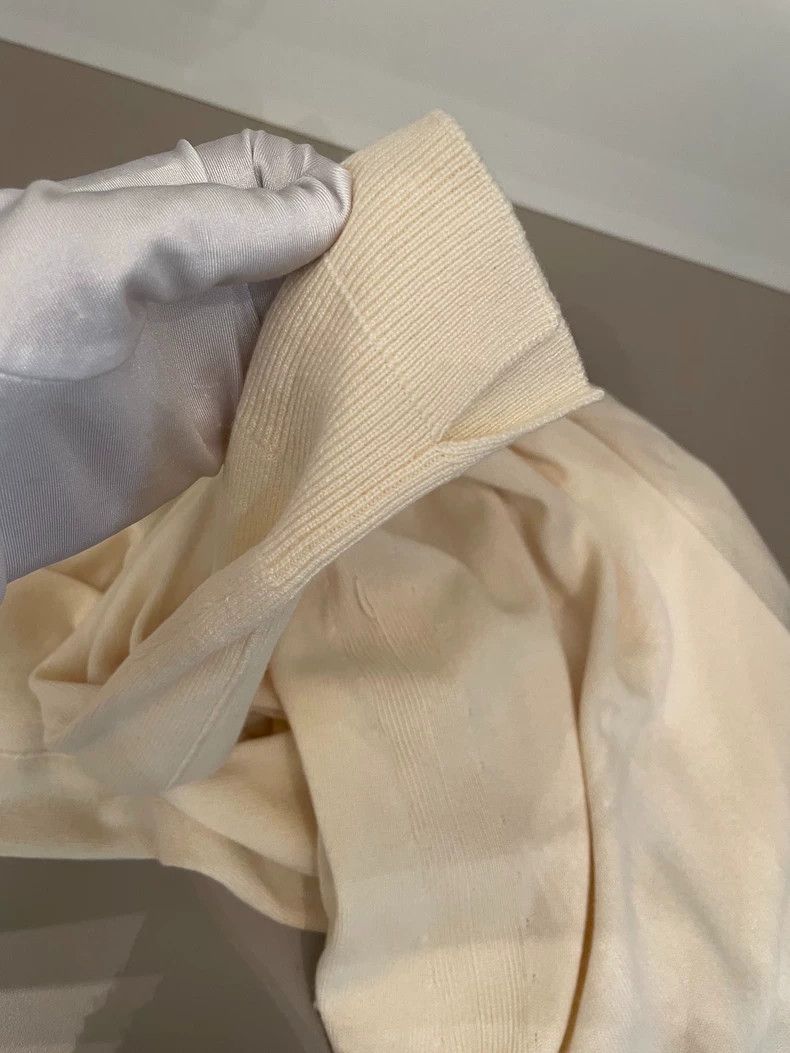 Loro Piana LORO PIANA White cashmere cardigan Size M / US 6-8 / IT 42-44 - 7 Thumbnail