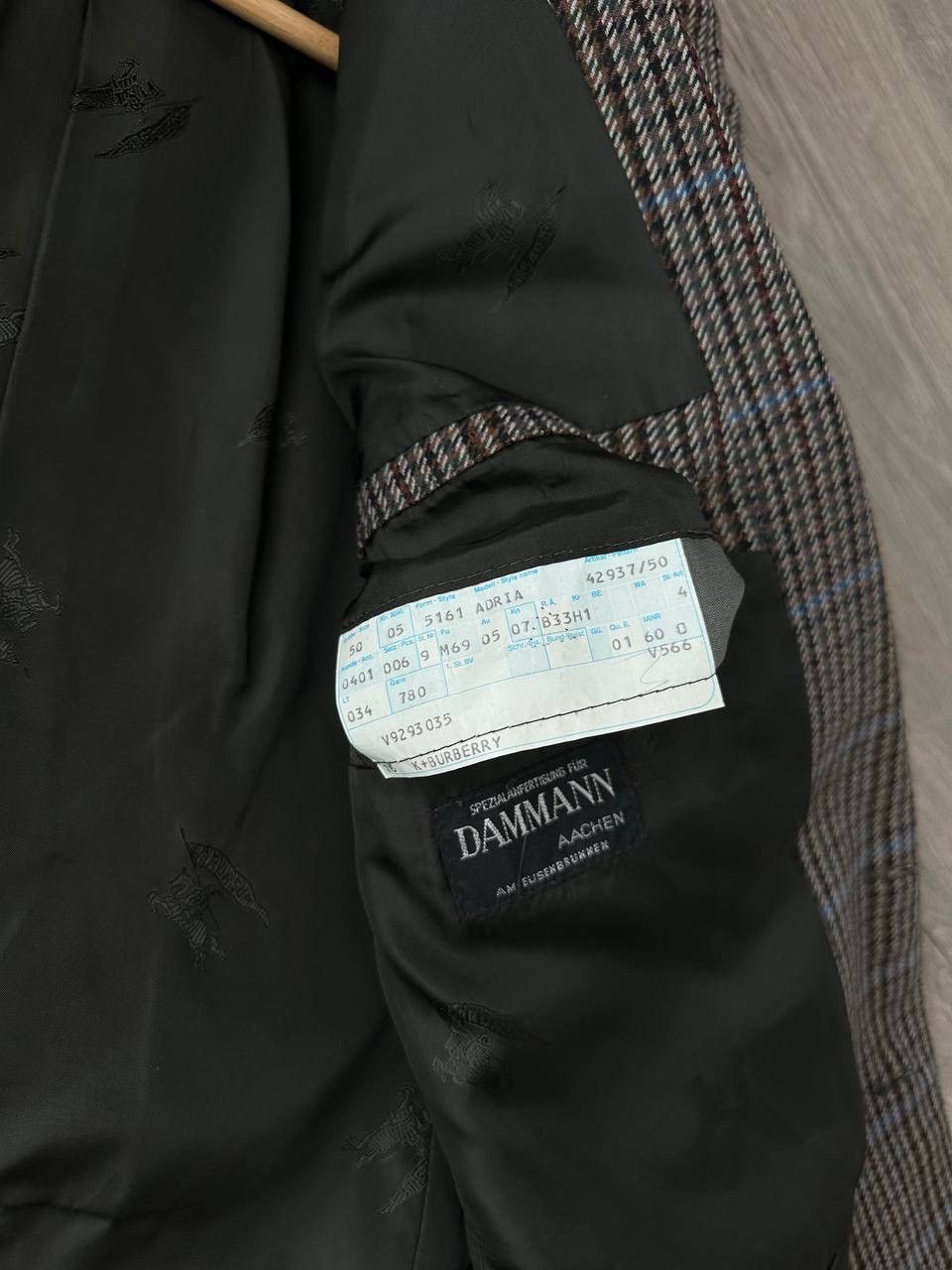 Burberry × Vintage Vintage Burberry Cell Faded Men Blazer Jacket Size 42R - 11 Thumbnail