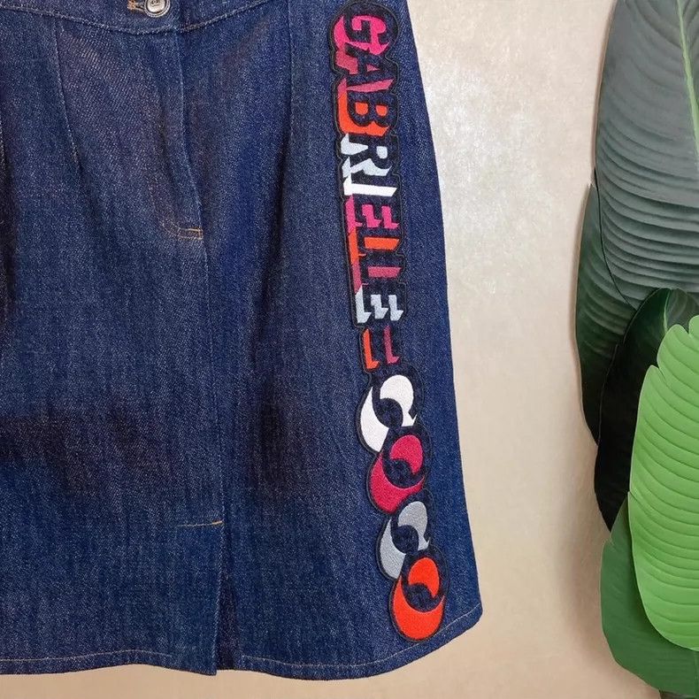 Chanel Chanel Women's denim skirt 2504-Nextarrow Size 25" / US 0 / IT 36 - 7 Thumbnail