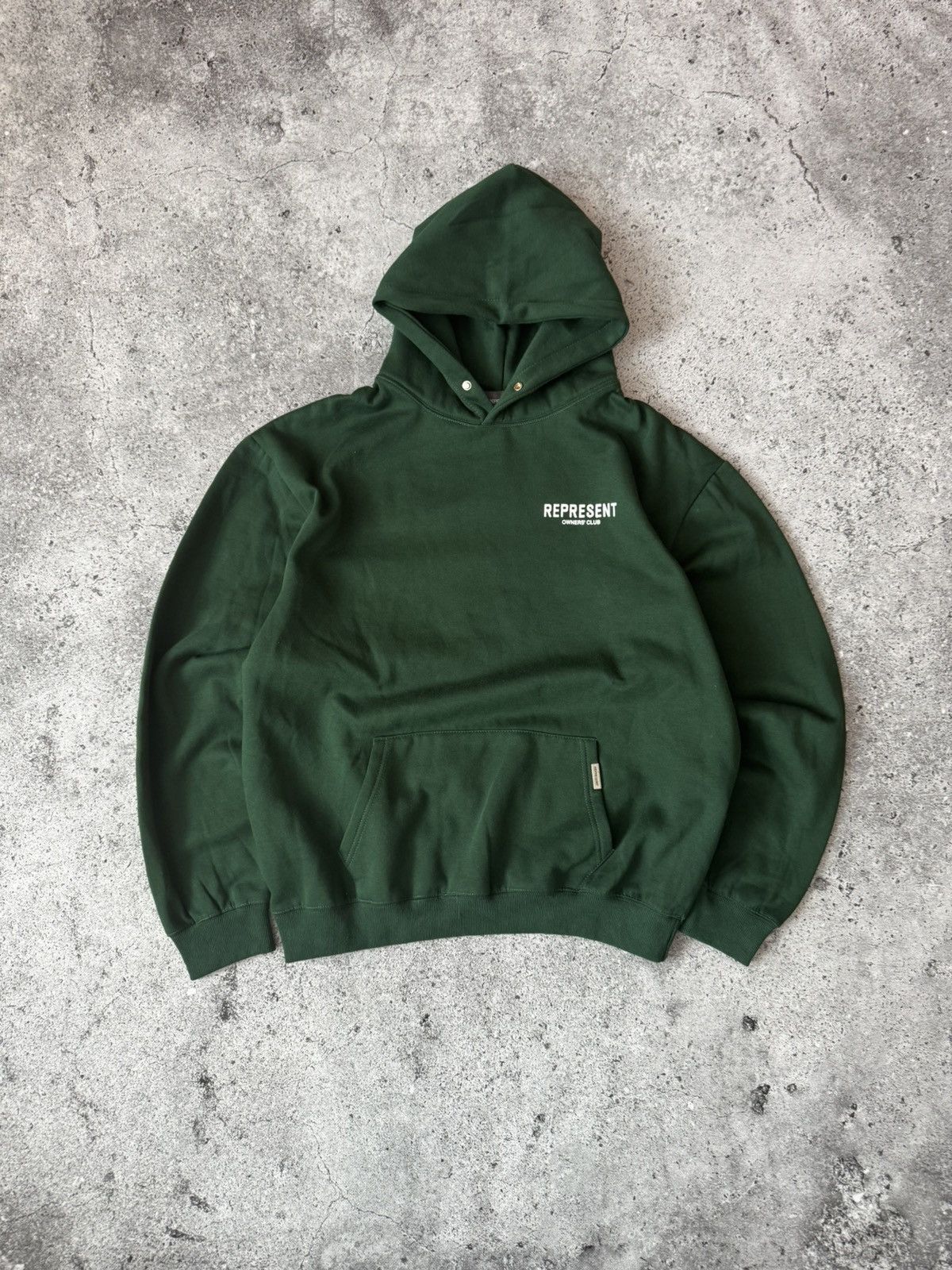Represent Clo. Represent Hoodie Big logo Green Size US XL / EU 56 / 4 - 3 Thumbnail
