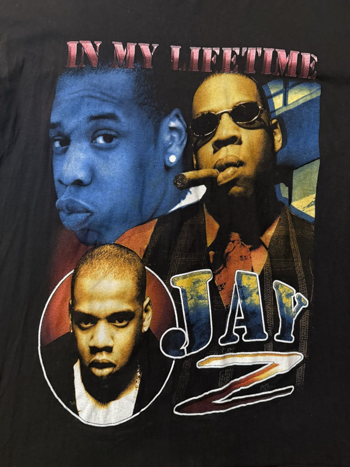 Rap Tees Vintage 90s JAY-Z Sunshine In My Lifetime Rap Tee Size XL Size US XL / EU 56 / 4 - 6 Thumbnail