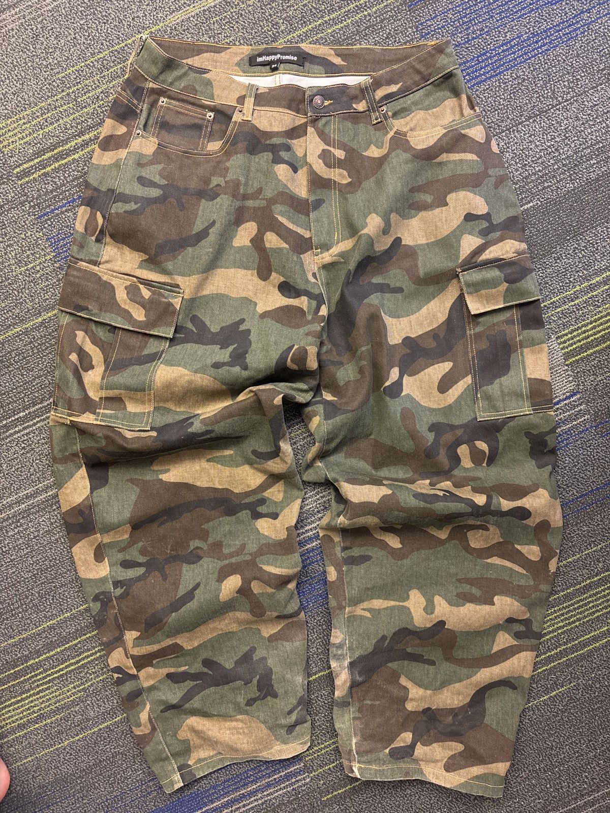 Other Ihp Im happy promise baggy camo pants Size US 34 / EU 50 - 1 Thumbnail