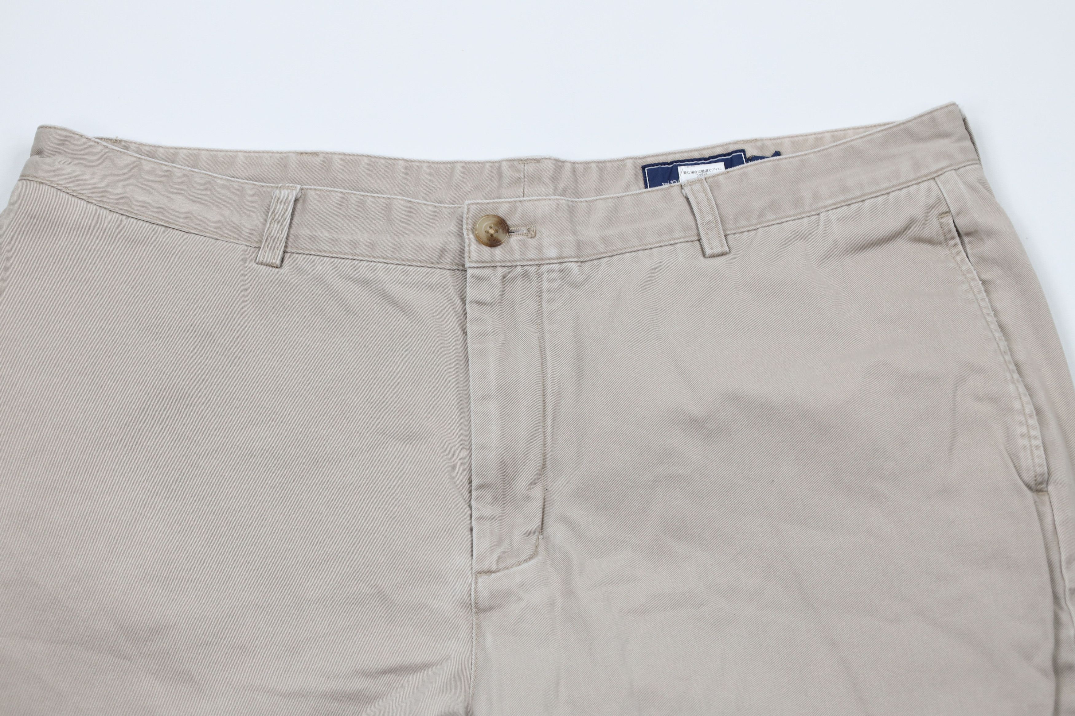 Vineyard Vines × Vintage Vineyard Vines Wide Leg Chino Pants Trousers Beige Cotton Size US 40 / EU 56 - 2 Thumbnail