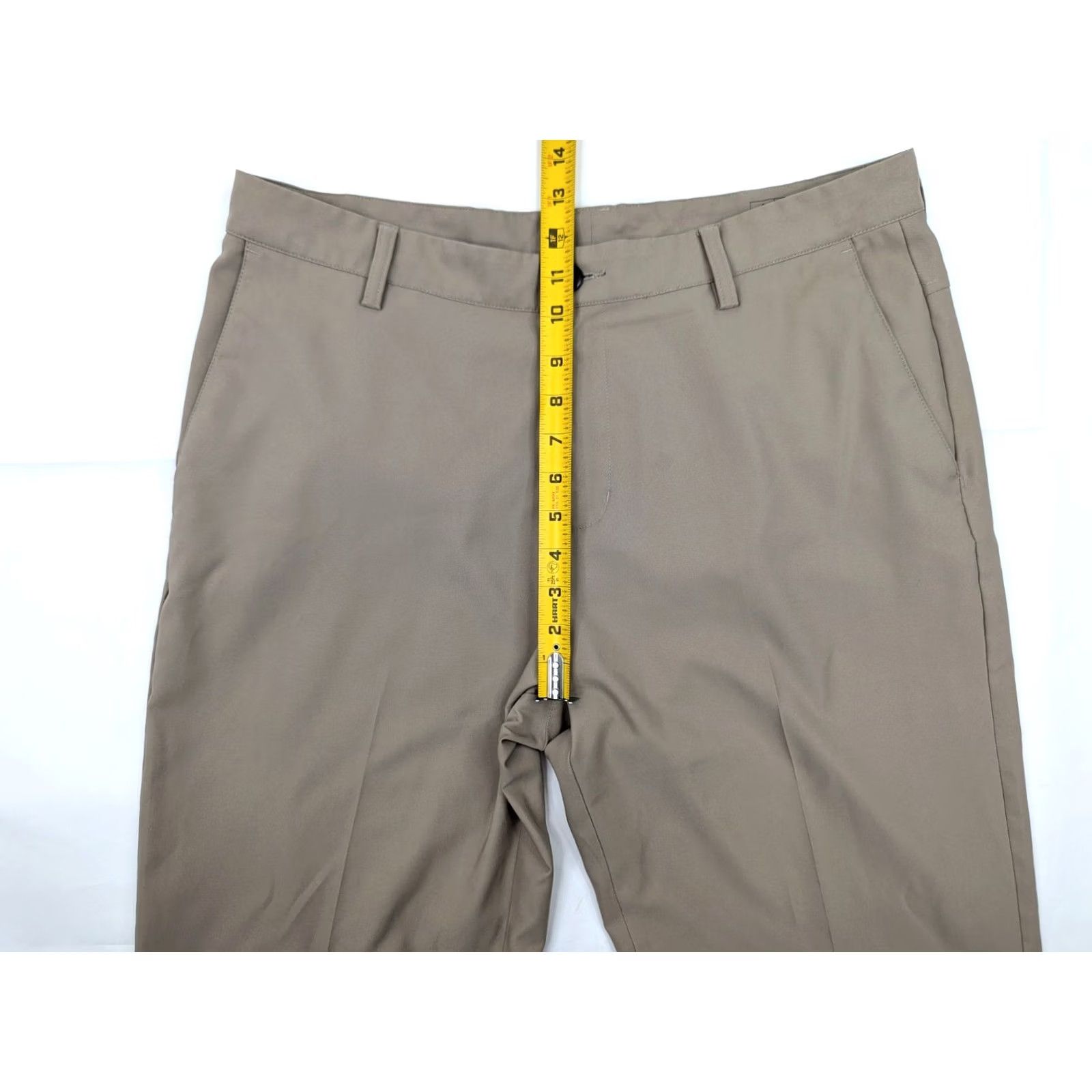 Adidas Adidas Climalite Golf Performance Pants Men 35 Beige Straight EUC - Chino, Regular, 35x31, Flat Front, Beiga Size US 35 - 4 Thumbnail