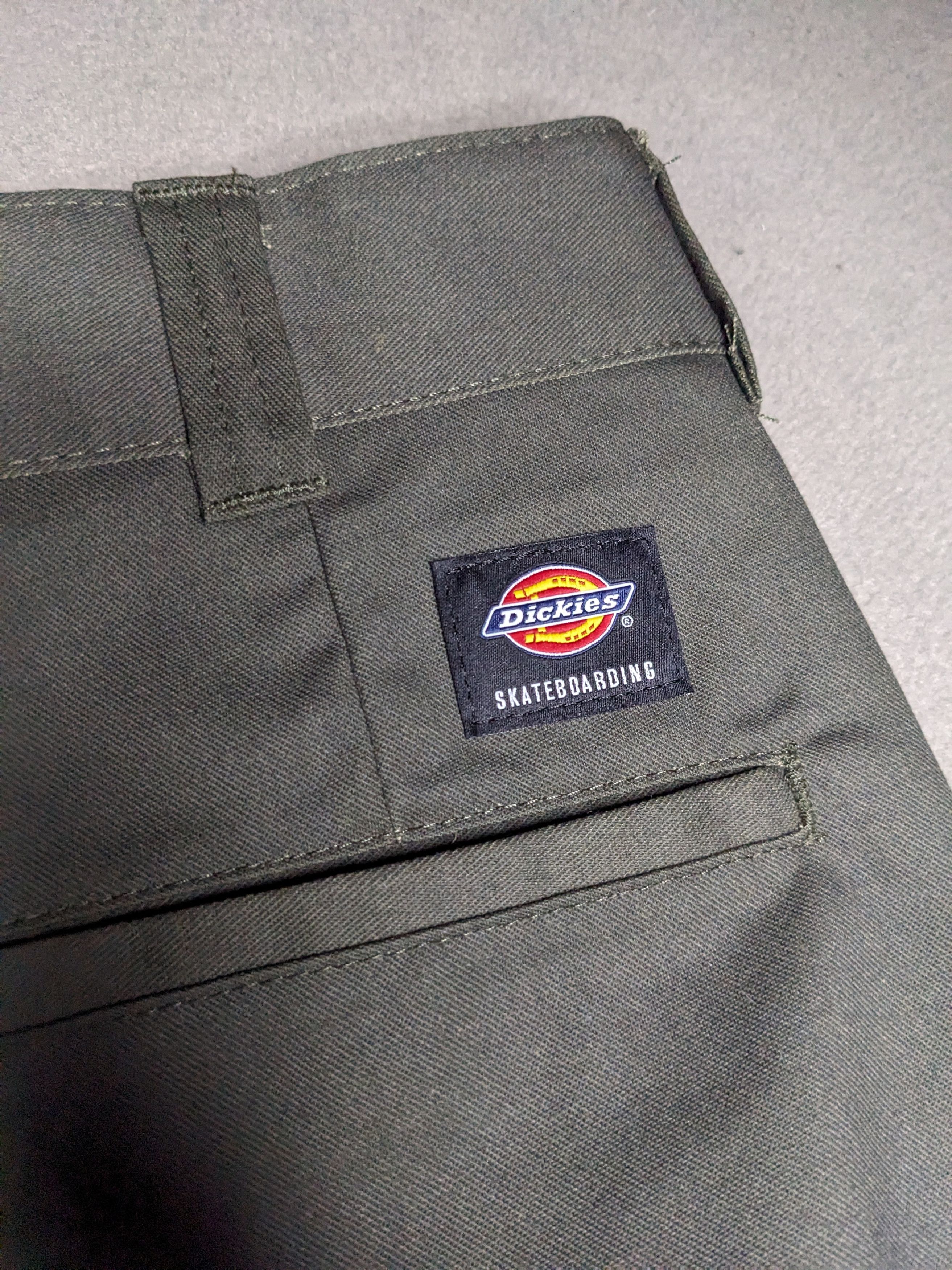 Dickies Dickies Skateboarding Chino Pants 30x32 Olive Twill Workwear Size US 30 / EU 46 - 7 Thumbnail