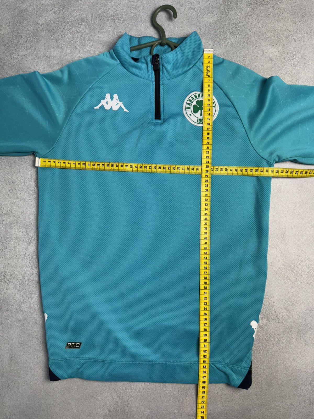 Kappa Panathinaikos Training Football Soccer Track Top Kappa Size US S / EU 44-46 / 1 - 12 Thumbnail