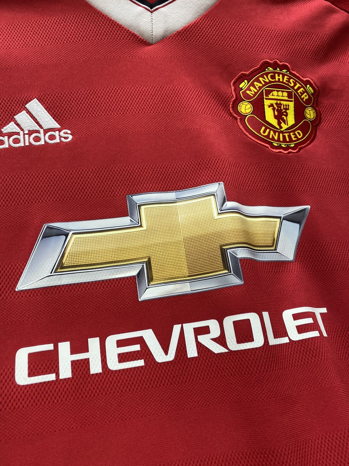 Adidas × Vintage Manchester United 2015/2016 Home Soccer Jersey Football Size US S / EU 44-46 / 1 - 10 Thumbnail