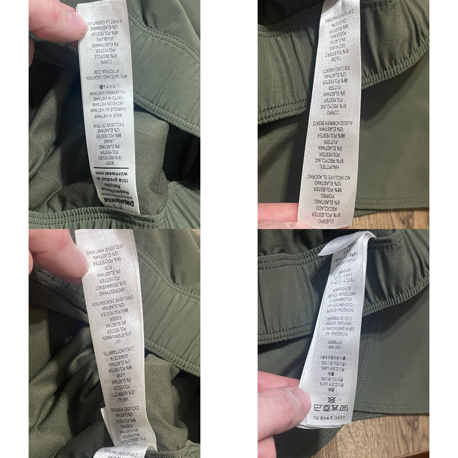 Patagonia Patagonia Skirt Women's Size Medium Olive Green Mini Tie Waist Casual Size 32" / US 10 / IT 46 - 8 Thumbnail