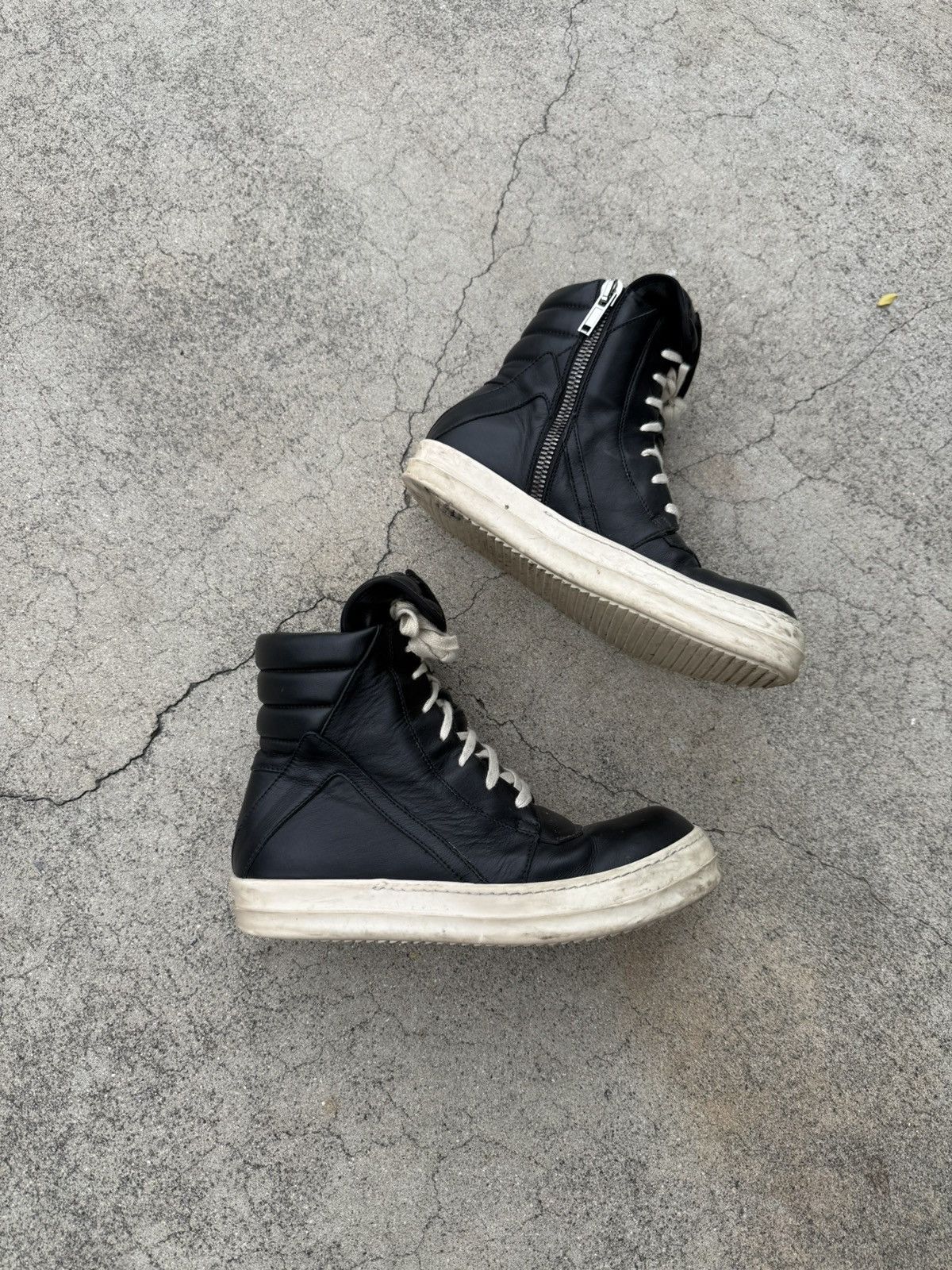 Rick Owens Rick Owens Geobaskets Size US 7 / EU 40 - 4 Thumbnail