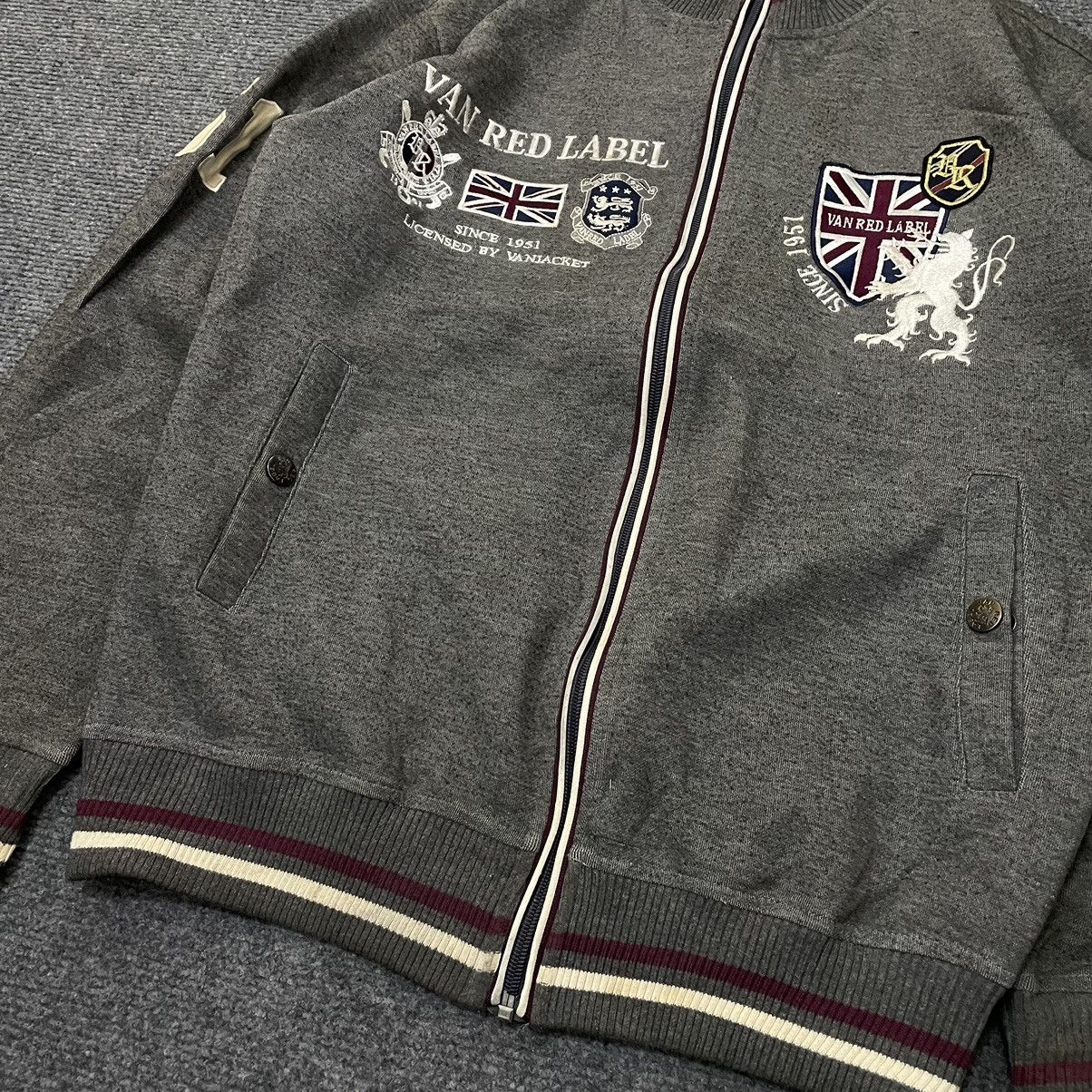 Van Vintage Van Red Label Zip Up Jacket Size US M / EU 48-50 / 2 - 4 Thumbnail