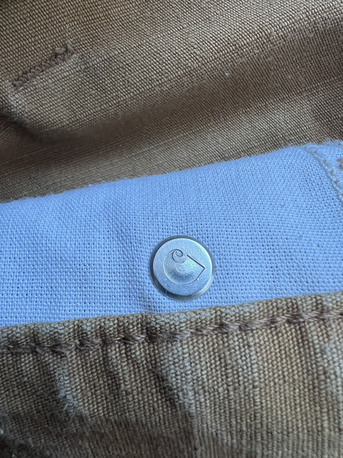 Carhartt × Vintage Crazy rare Carhartt vintage 90s carpenter Workwear Short Size US 32 / EU 48 - 11 Thumbnail