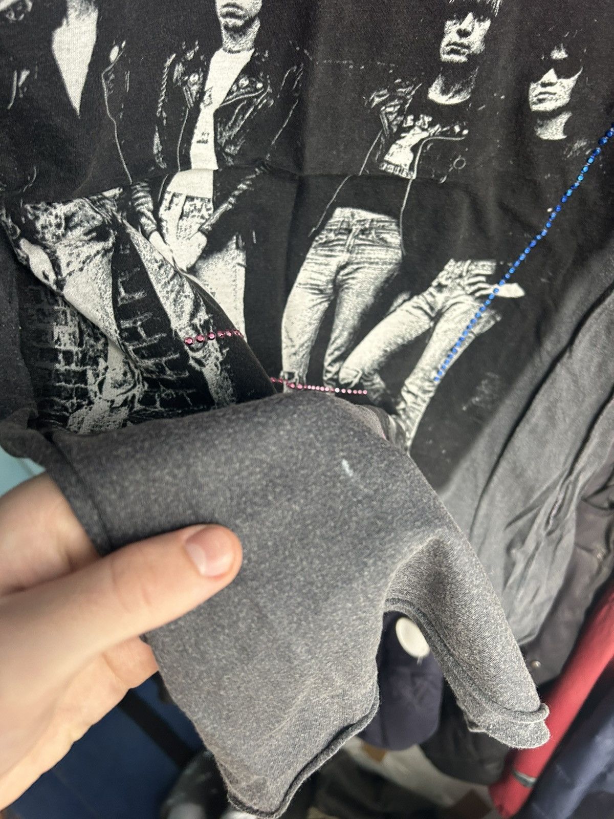 Band Tees × Vintage Vintage Ramones 2006 T-shirt Graphic Big Logo Print Size US L / EU 52-54 / 3 - 7 Thumbnail