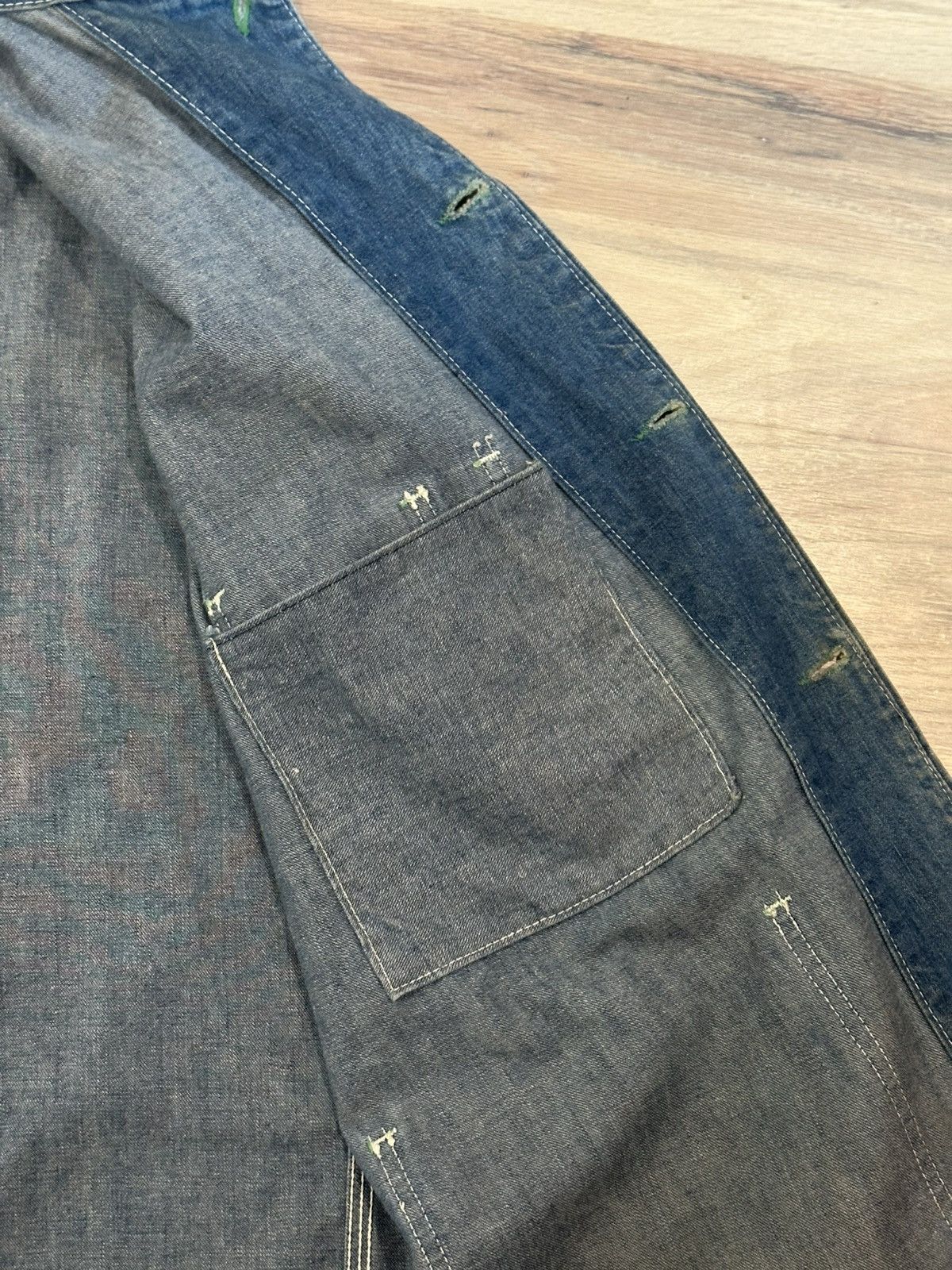 Oshkosh Vintage Osh Kosh B’Gosh Selvedge Denim Chore Coat XL Size US XL / EU 56 / 4 - 14 Thumbnail