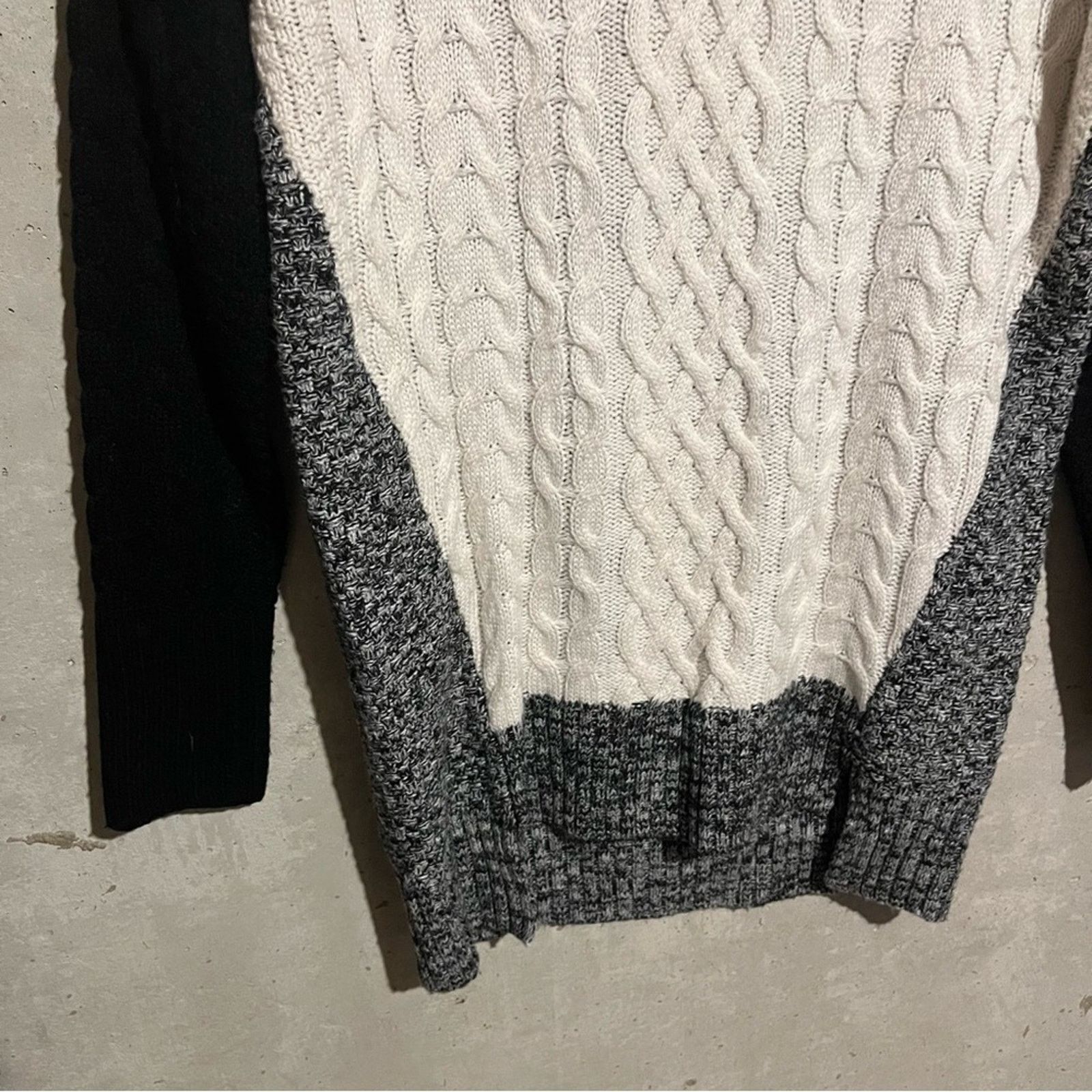 AQUA Aqua Womens XS Wool Blend Pullover Sweater Knit Casual Size XS / US 0-2 / IT 36-38 - 4 Thumbnail