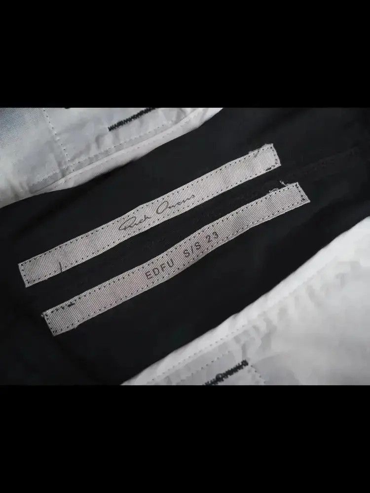 Rick Owens Sz 48 Rick Owens EDFU 23SS Drawstring Cropped Pants Size US 32 / EU 48 - 6 Thumbnail