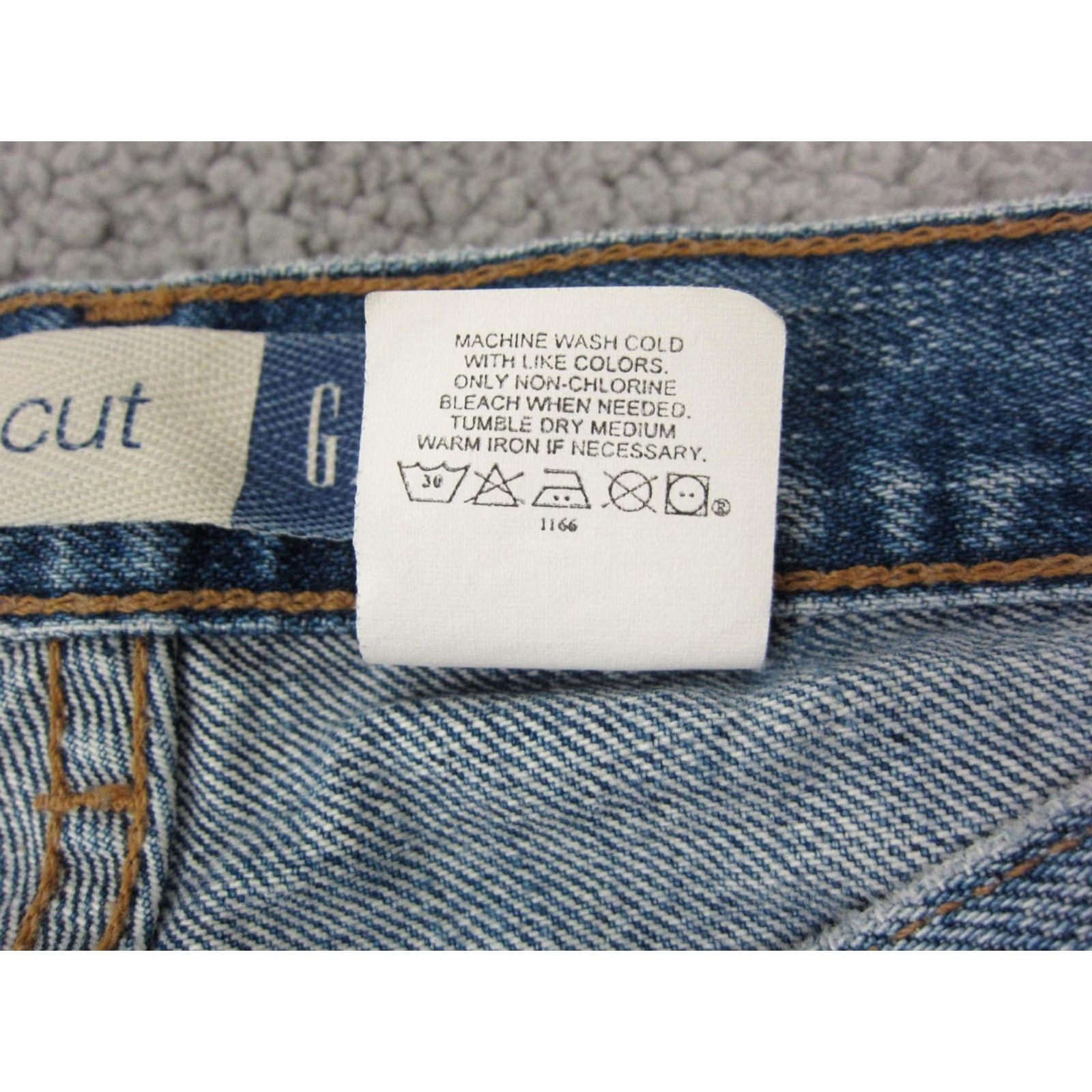 Gap VINTAGE GAP Jeans Womens 14R Blue Bootcut Y2K Wide Leg Denim Light Wash 90s Womens Jeans Gap 1969 Bootcut Regular Womens Jeans Blue 14R Size 36" / US 14 / IT 50 - 4 Thumbnail