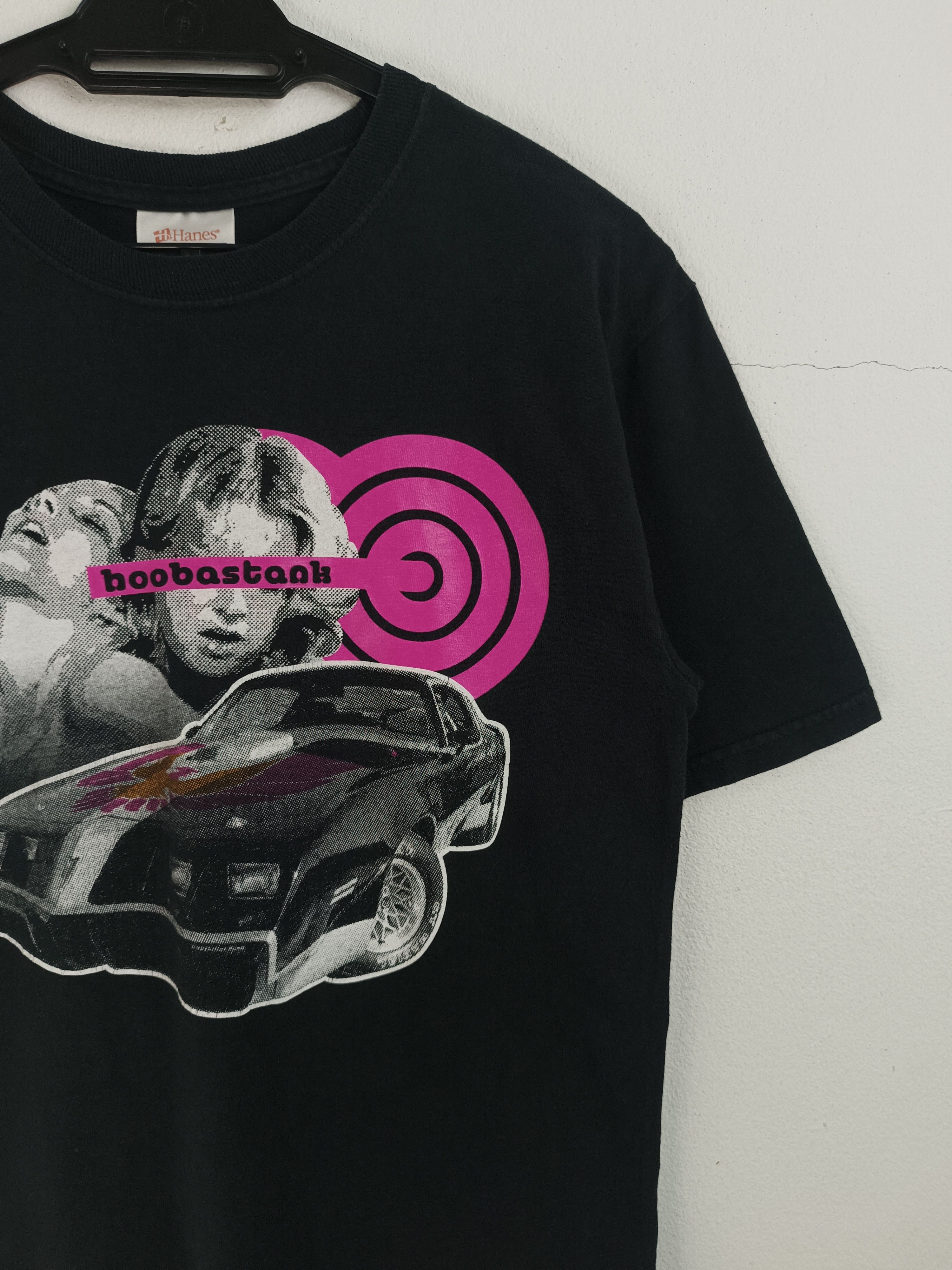 Band Tees VINTAGE Y2K HOOBASTANK TEE VERY RARE PIECE ROCK GRUNGE Size US S / EU 44-46 / 1 - 6 Thumbnail