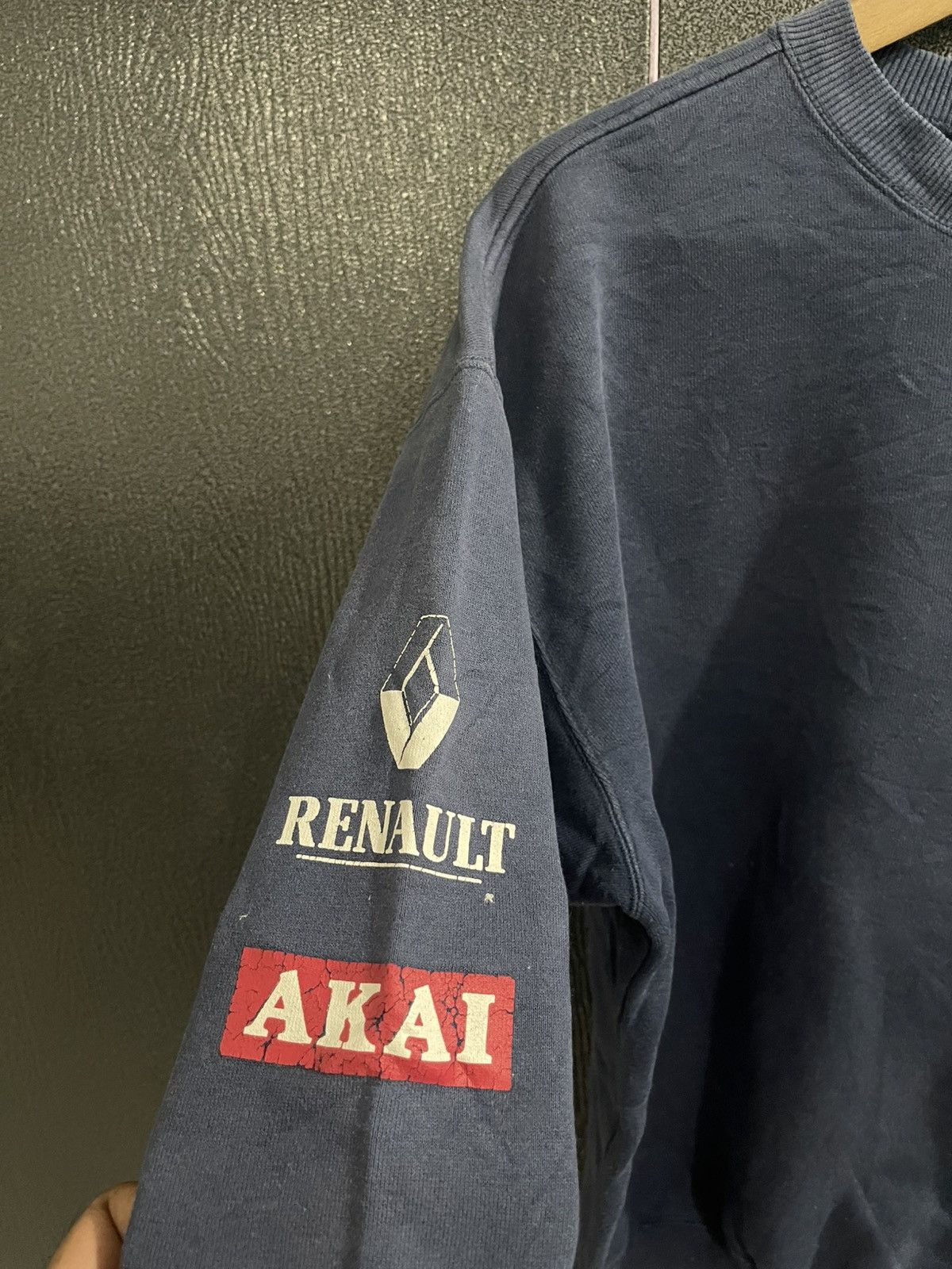 Benetton Vintage Benetton Formula 1 Racing Team Distressed Sweatshirt Size US L / EU 52-54 / 3 - 7 Thumbnail