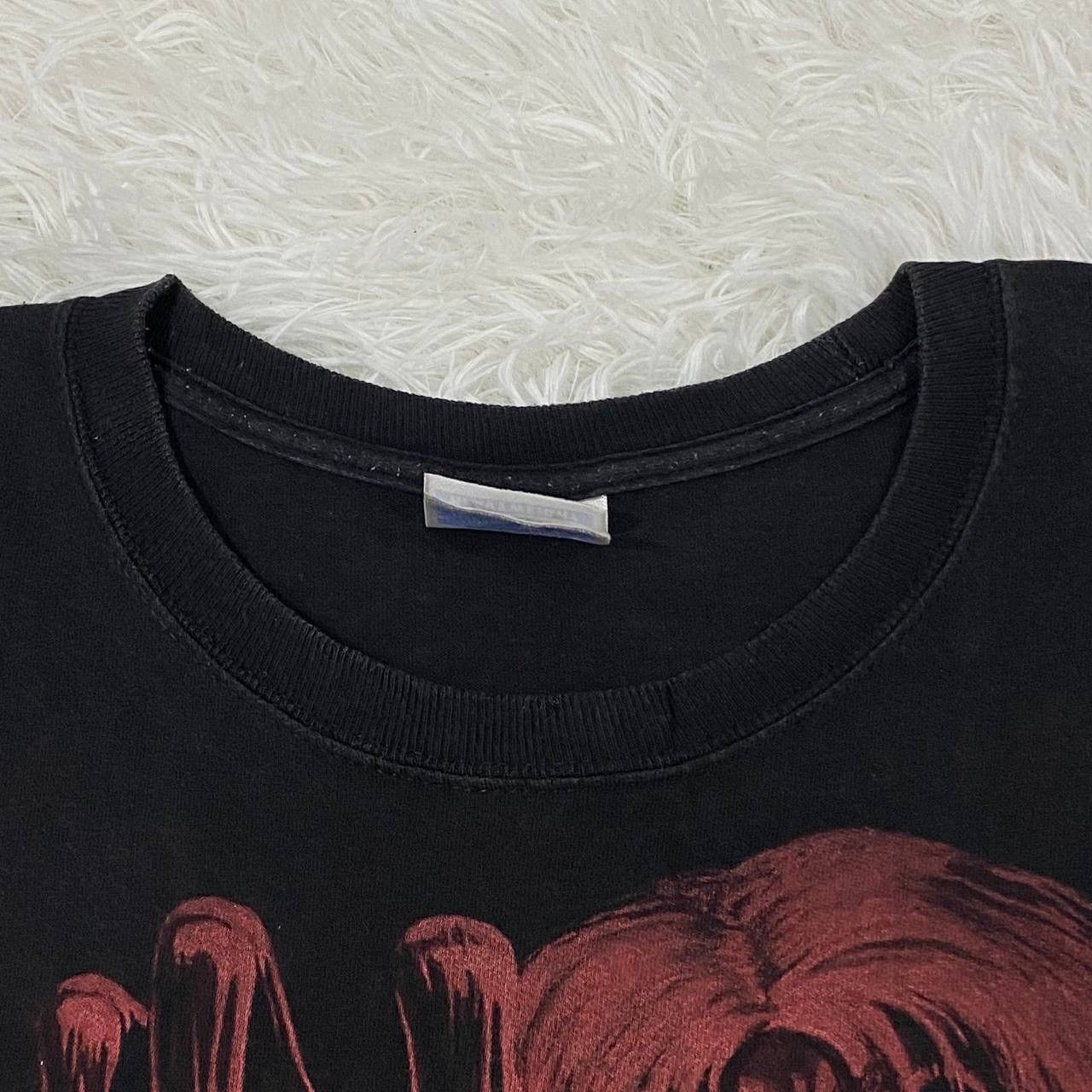 Hanes Vintage Y2K iron maiden band big print Size US L / EU 52-54 / 3 - 4 Thumbnail