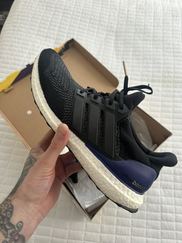 Adidas Adidas UltraBoost 1.0 OG Anniversary Black / Purple B27171 Size US 12 / EU 45 - 2 Thumbnail