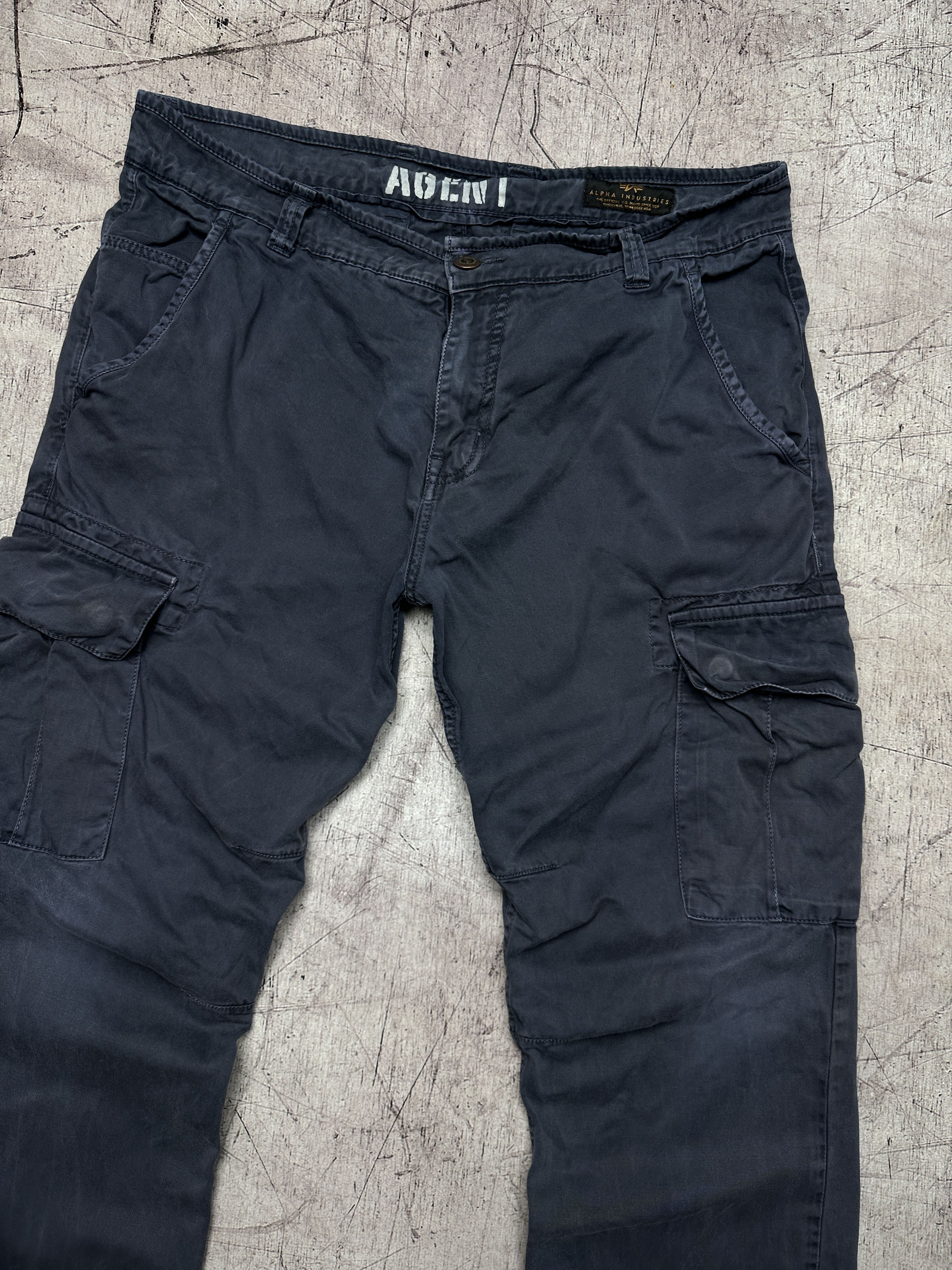 Alpha Industries Alpha Industries Mens Cargo Pants Size US 38 / EU 54 - 2 Thumbnail