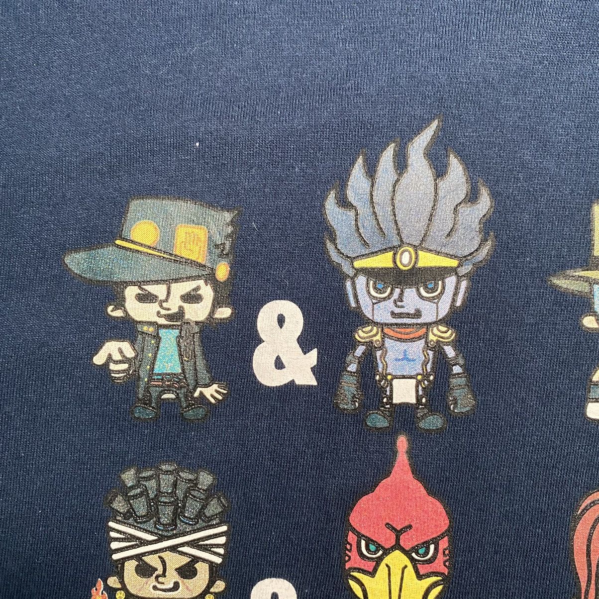 Anime JoJo’s Bizarre Adventure Chibi All Character Anime T Shirt Size US L / EU 52-54 / 3 - 5 Thumbnail