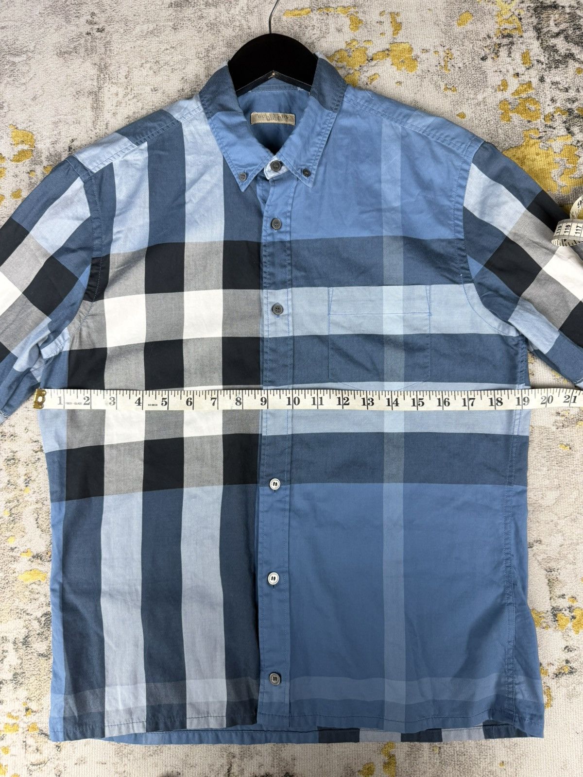 Burberry Burberry Brit Plaid Button Up Shirt Size US M / EU 48-50 / 2 - 3 Thumbnail