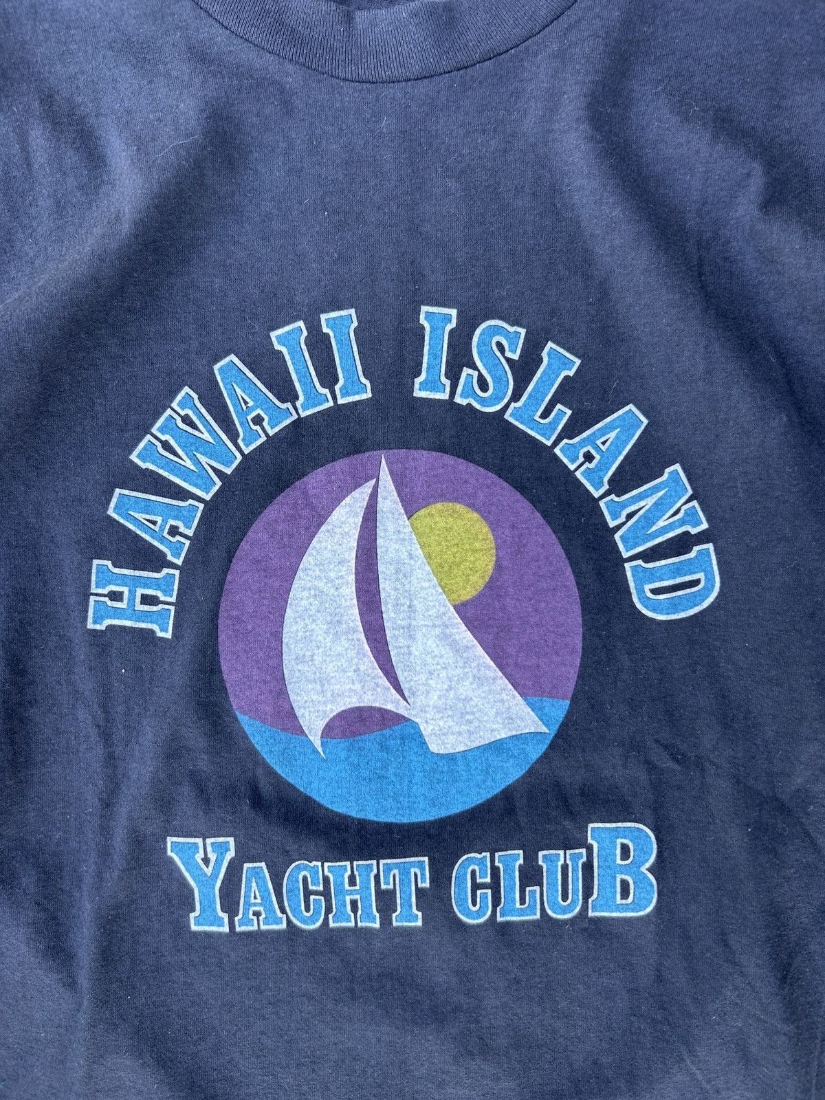 Hanes HAWAII ISLAND YATCH CLUB VINTAGE HANES FIFTY-FIFTY USA Size US M / EU 48-50 / 2 - 3 Thumbnail