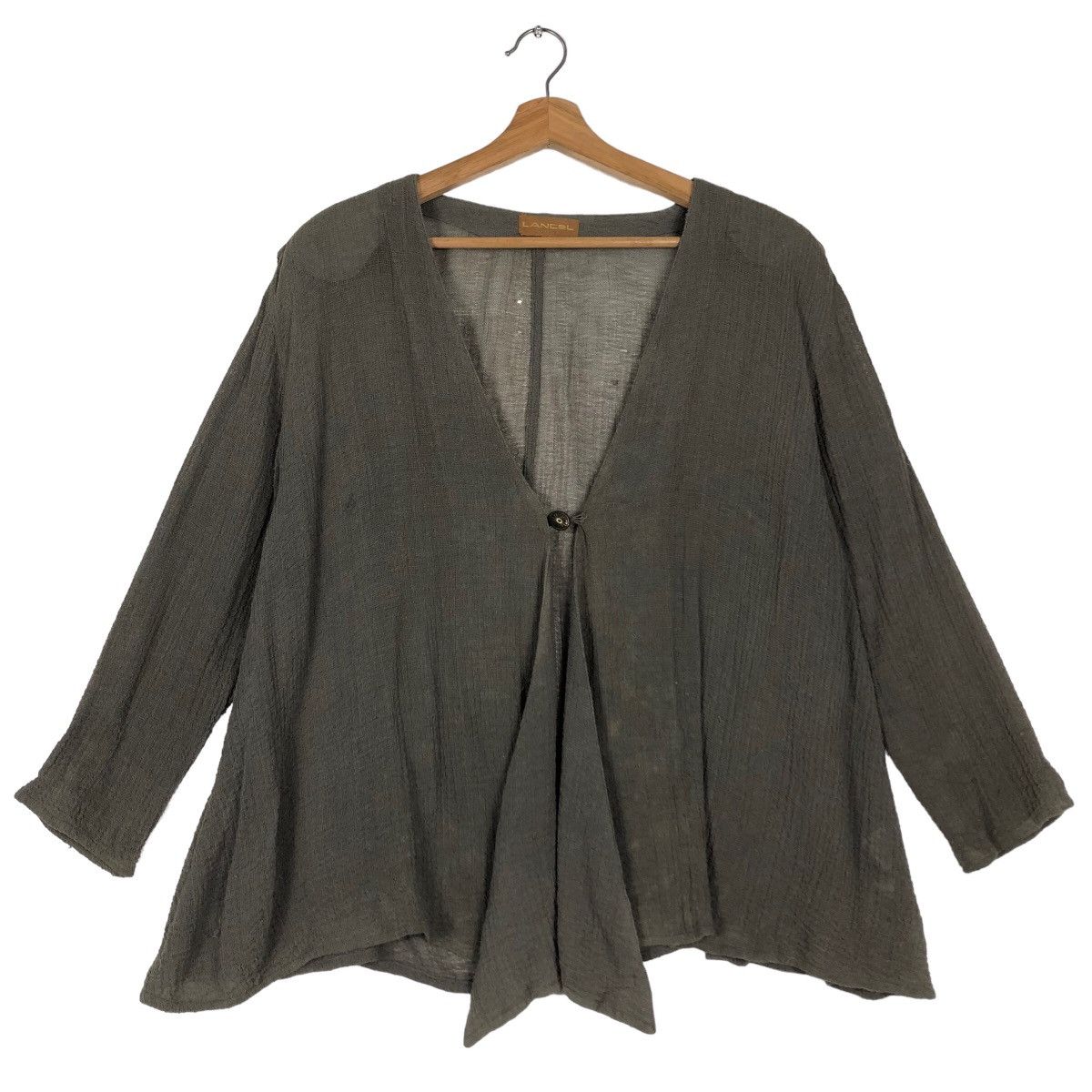 Japanese Brand 🔥90’s Bondage Design Cardigan Jacket Lancel Paris Size US M / EU 48-50 / 2 - 1 Thumbnail