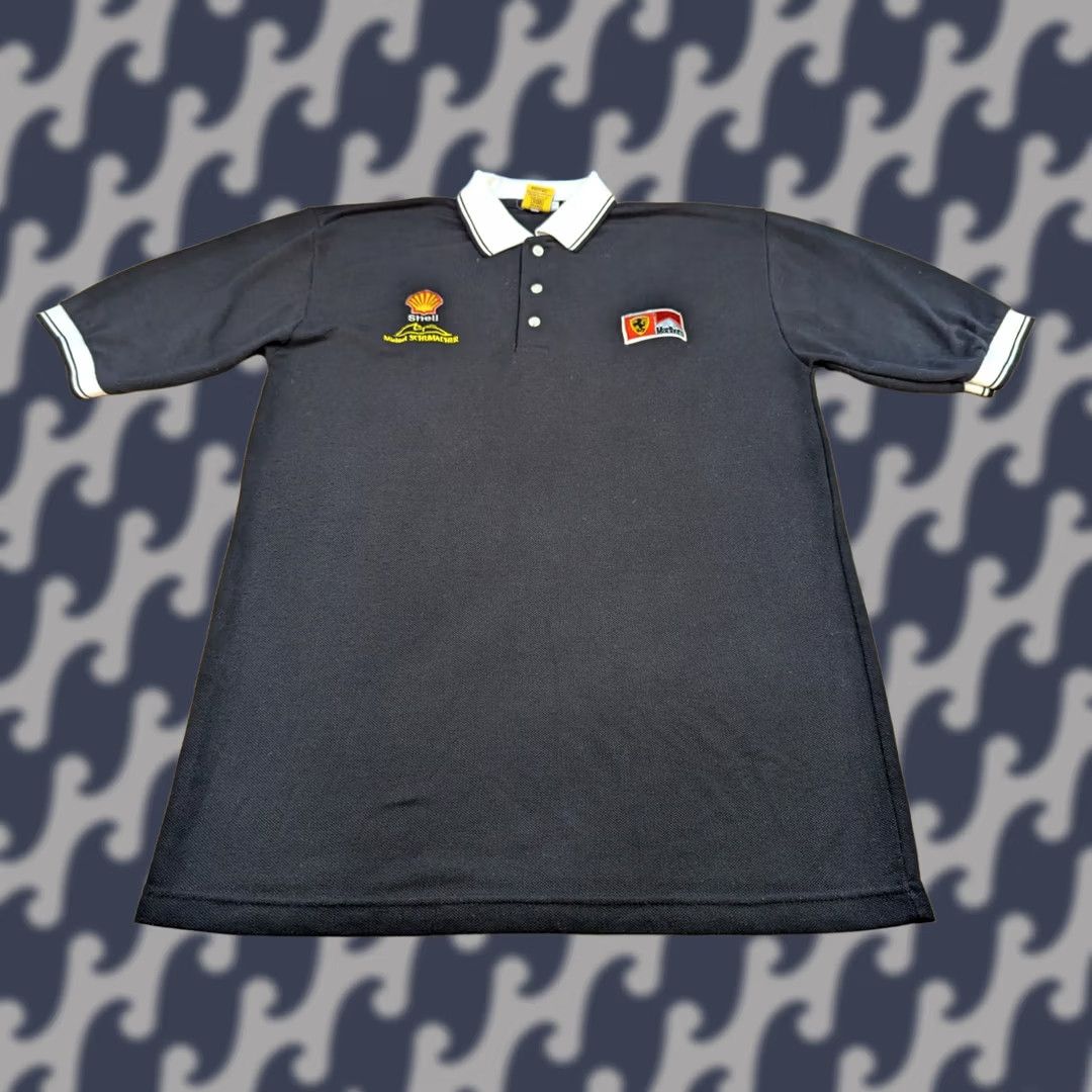Ferrari VINTAGE Ferrari 1996 Michael Schumacher Polo Shirt Mens 2XL Black Shirt Mens 2XL Black Ferrari 1996 Michael Schumacher Polo Shirt Size US XXL / EU 58 / 5 - 1 Thumbnail