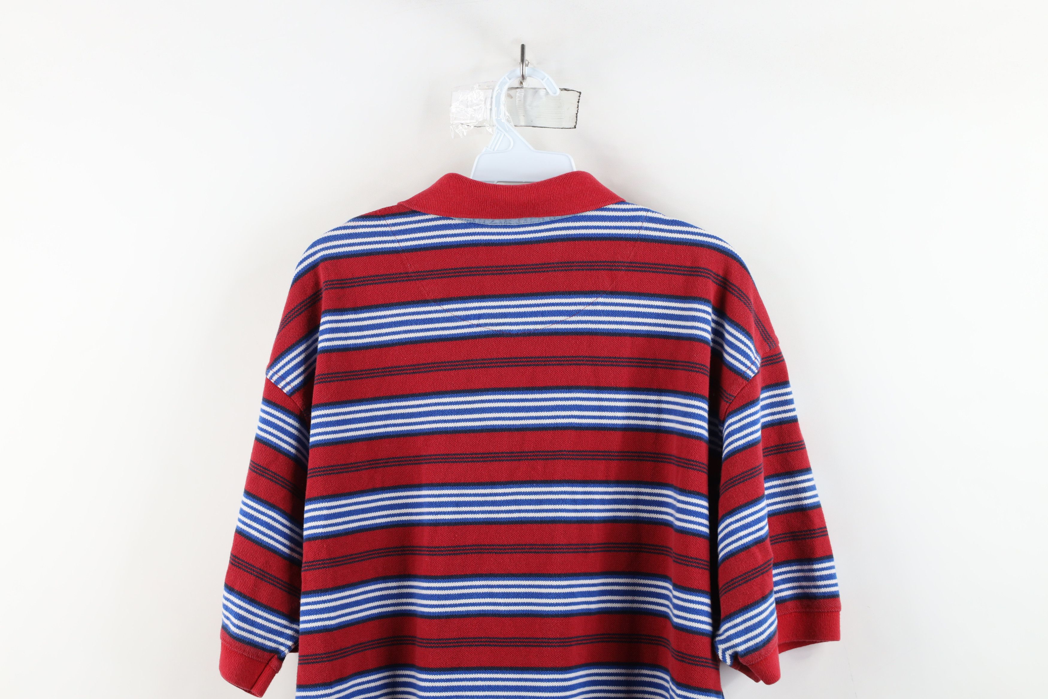 Timberland × Vintage Vintage 90s Timberland Heavyweight Knit Collared Polo Size US XL / EU 56 / 4 - 11 Thumbnail