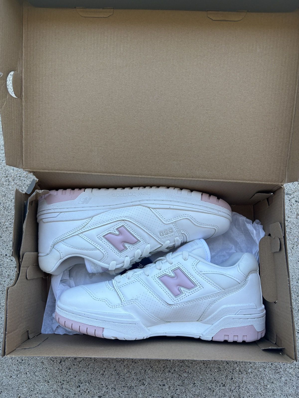New Balance DS New Balance 550 “White Twilight Haze” Women’s Size 10 Size US 10 / EU 43 - 3 Thumbnail
