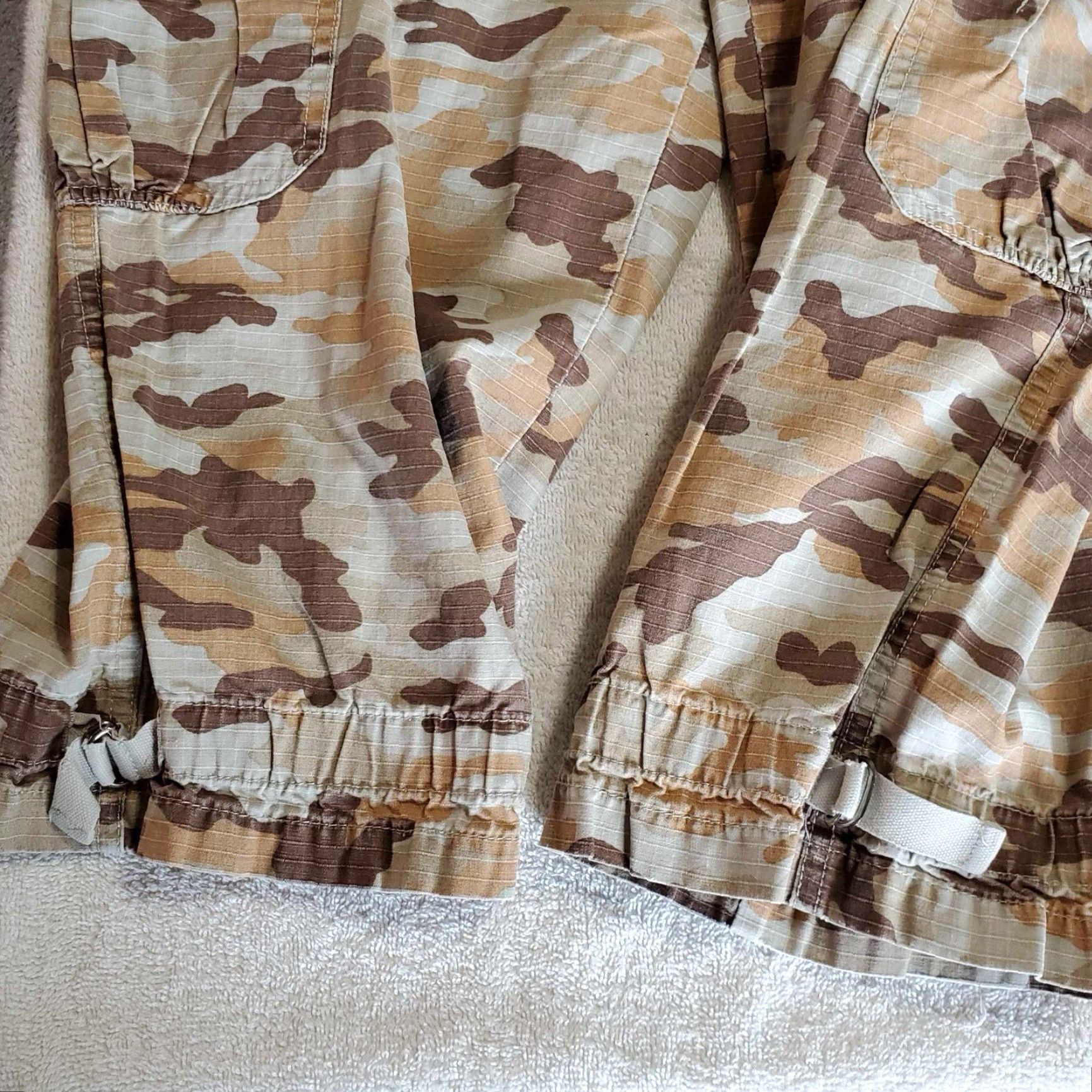 Vintage Gander Mountain Guide Series Womens Capri Camo Pants Size 12 Ripstop Size 34" / US 12 / IT 48 - 3 Thumbnail